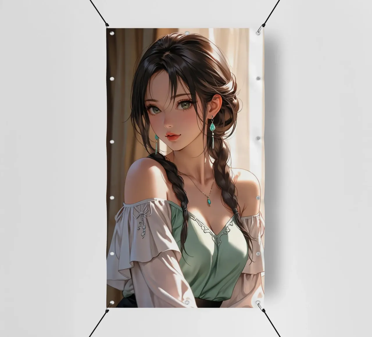 belle donne anime telo in pvc da van hellen