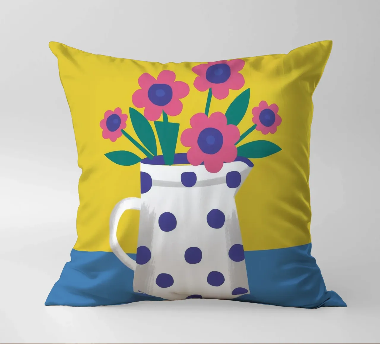 Fiore a pois Pop cuscino da Haven Fantasy