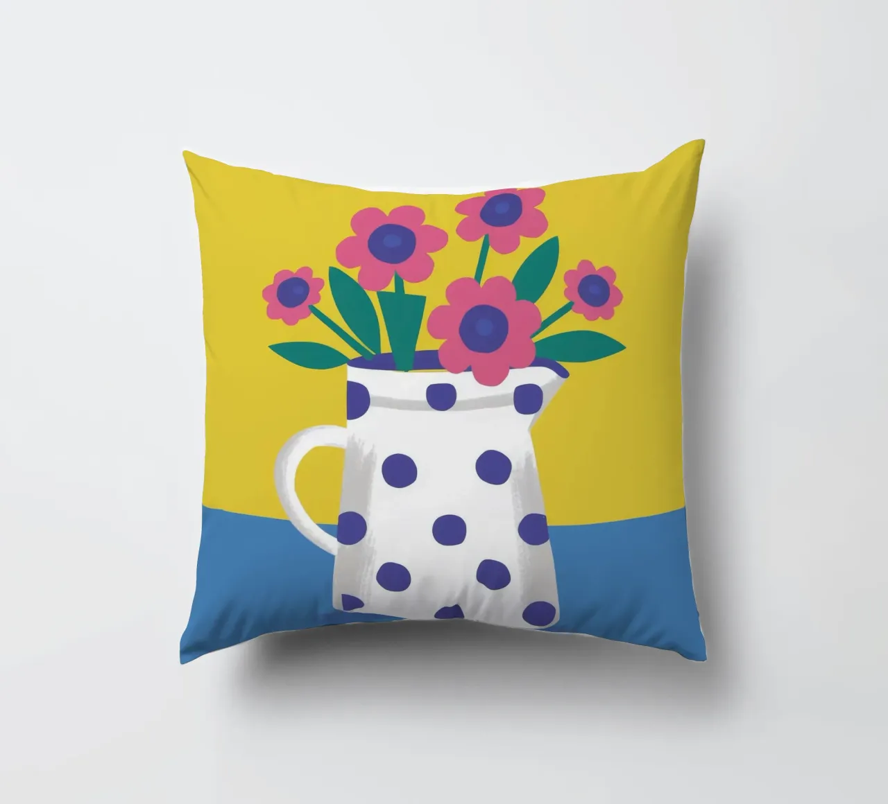 Fiore a pois Pop cuscino da Haven Fantasy