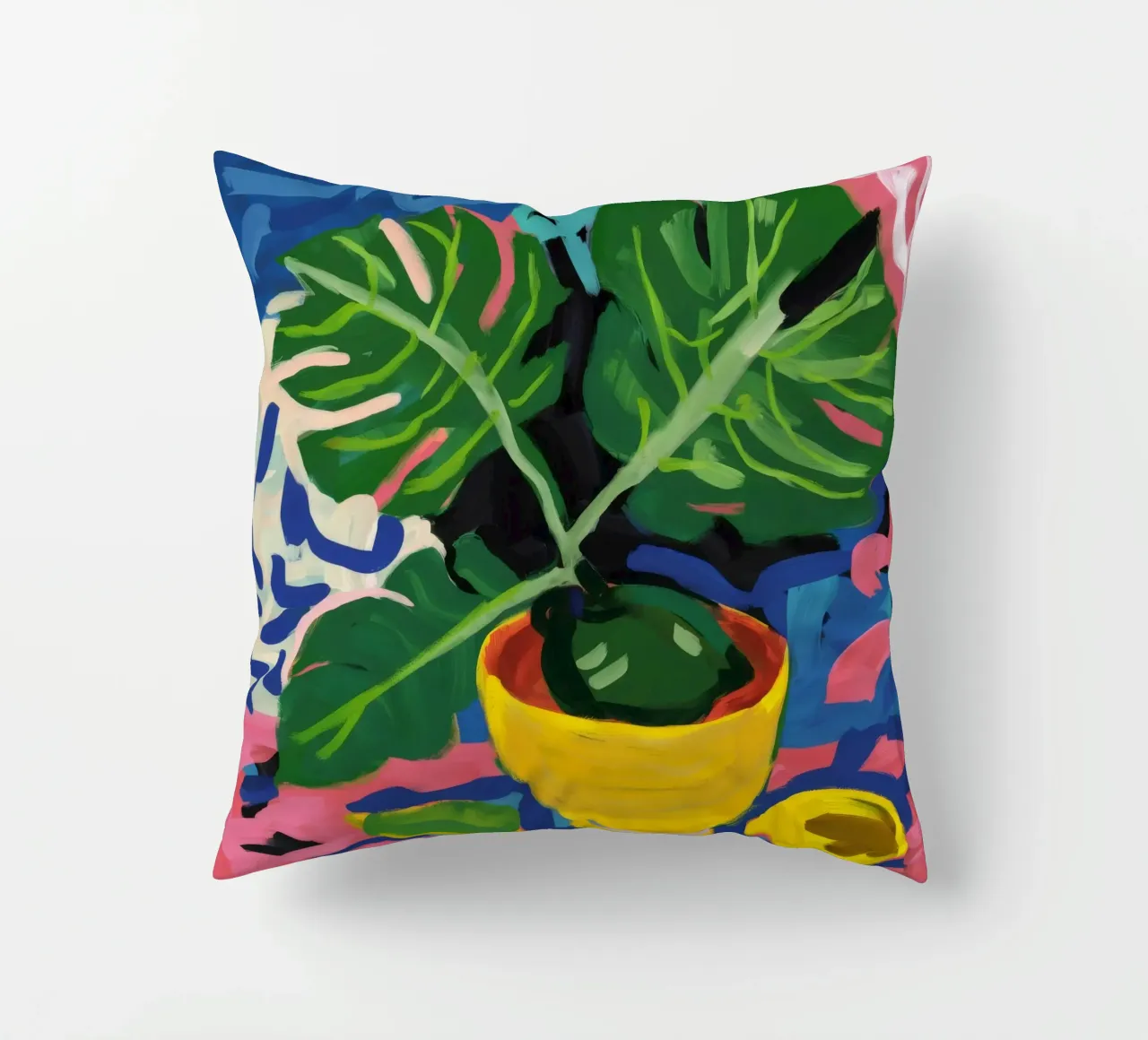 Monstera Pattern Play cuscino da Pan Denim