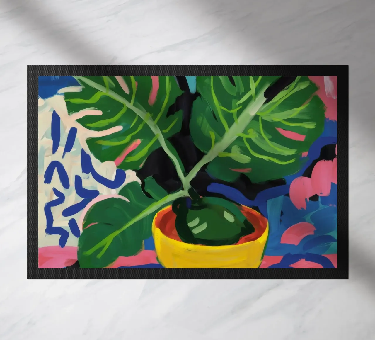 Monstera Pattern Play zerbino da Pan Denim