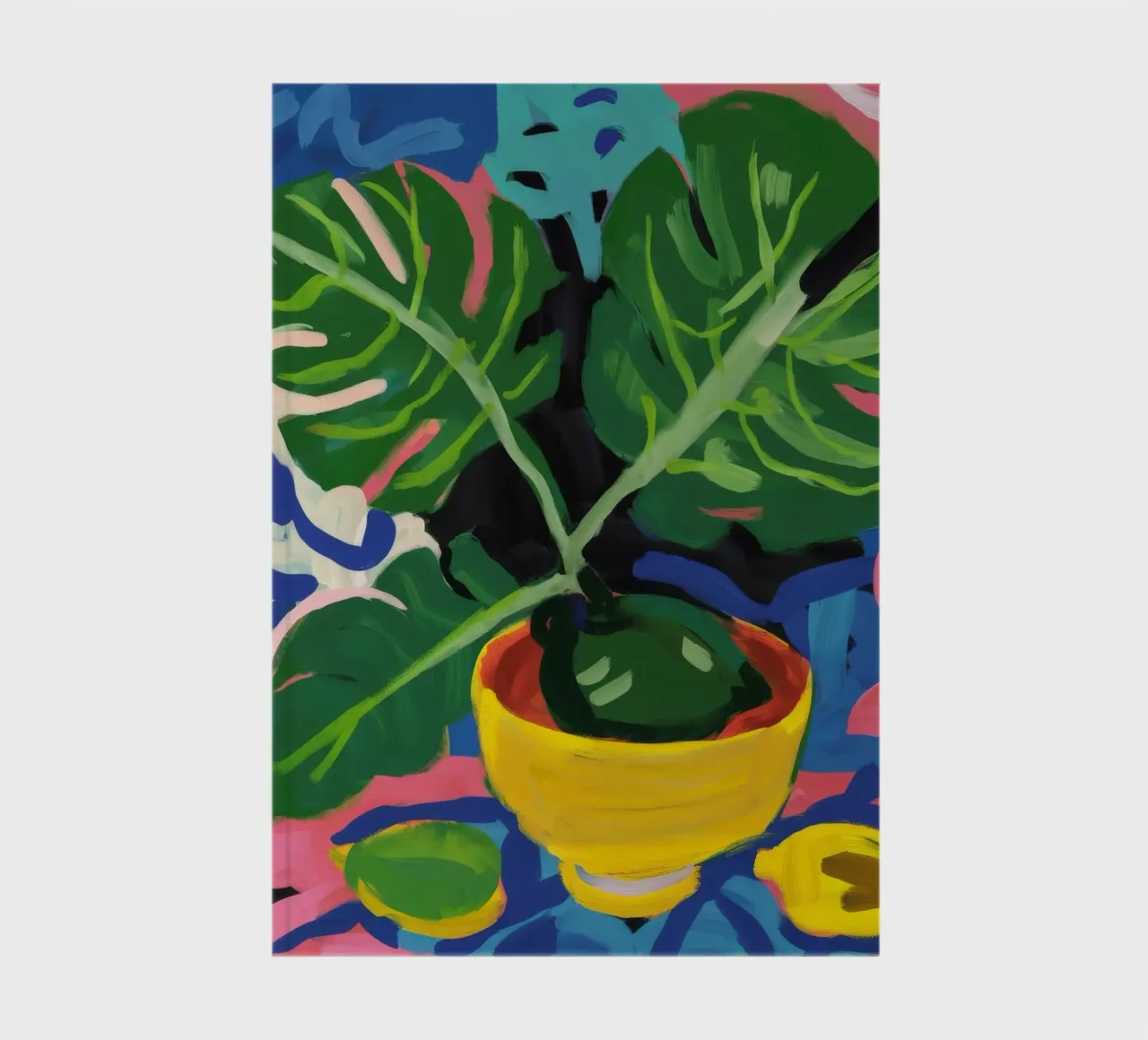 Monstera Pattern Play notebook by Pan Denim