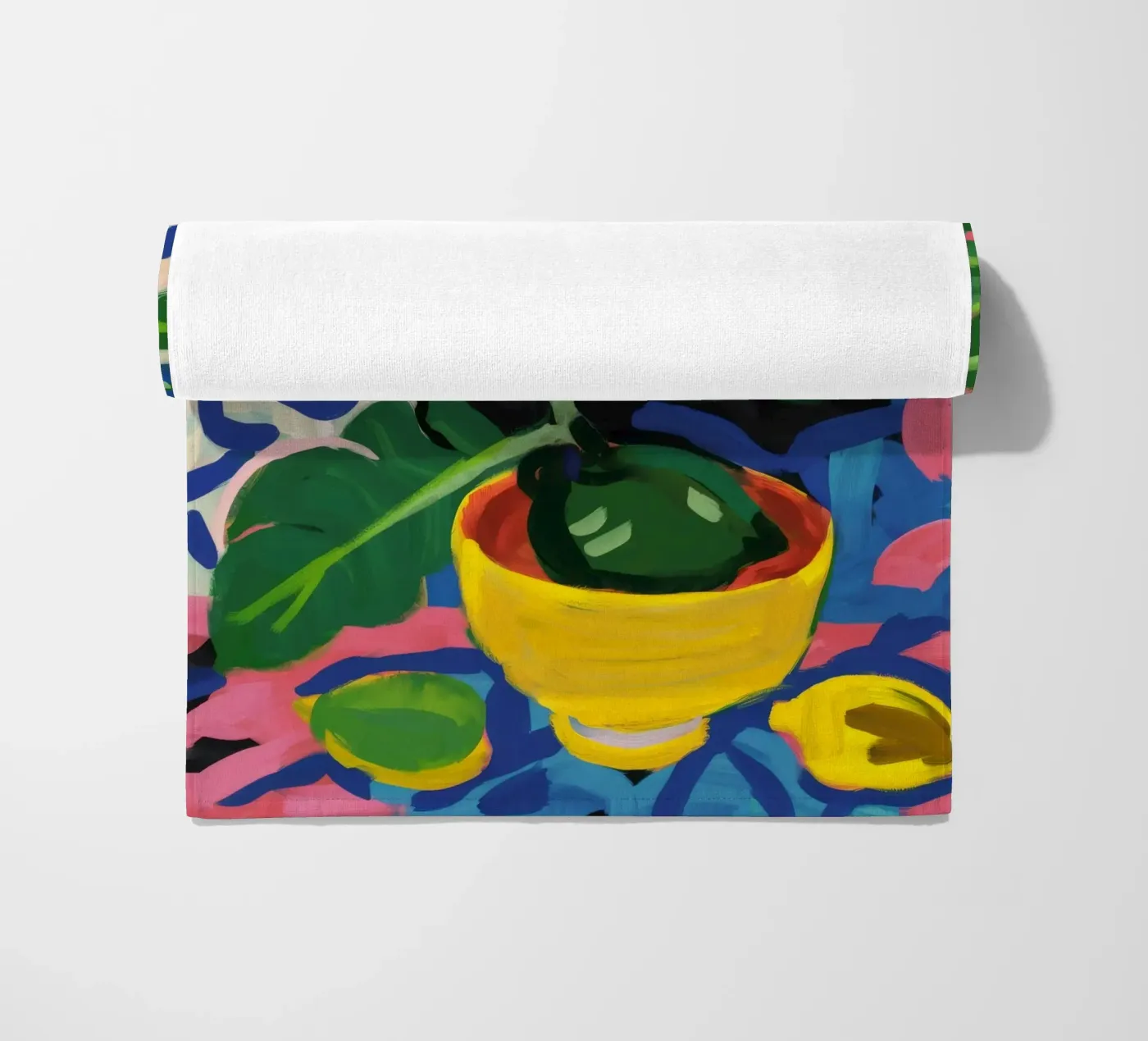 Monstera Pattern Play telo mare da Pan Denim