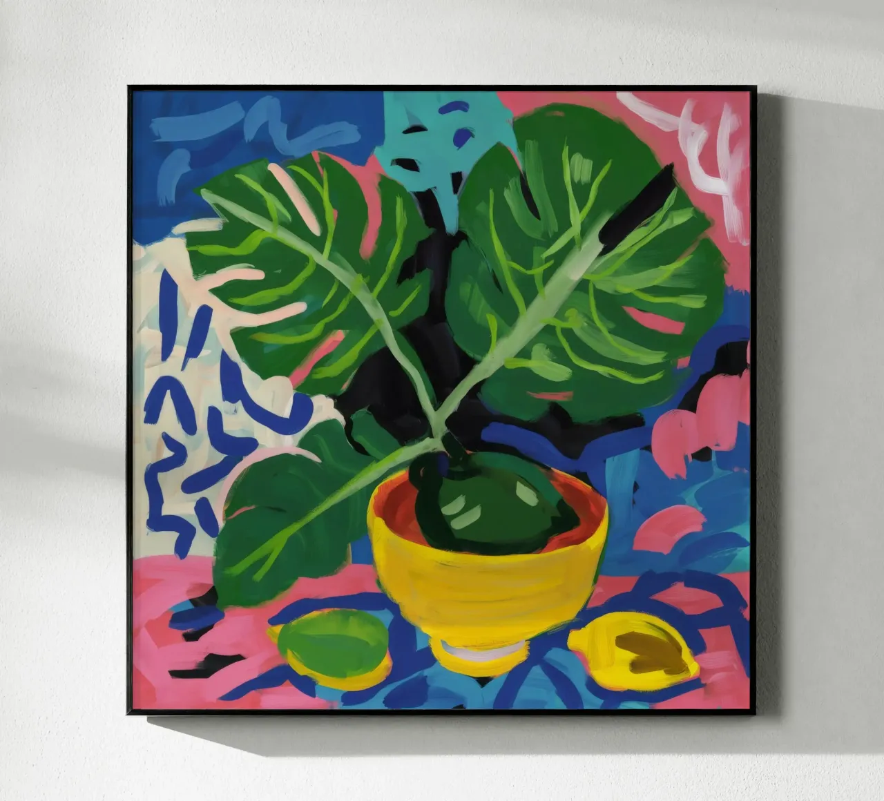 Monstera Pattern Play plexiglass da Pan Denim