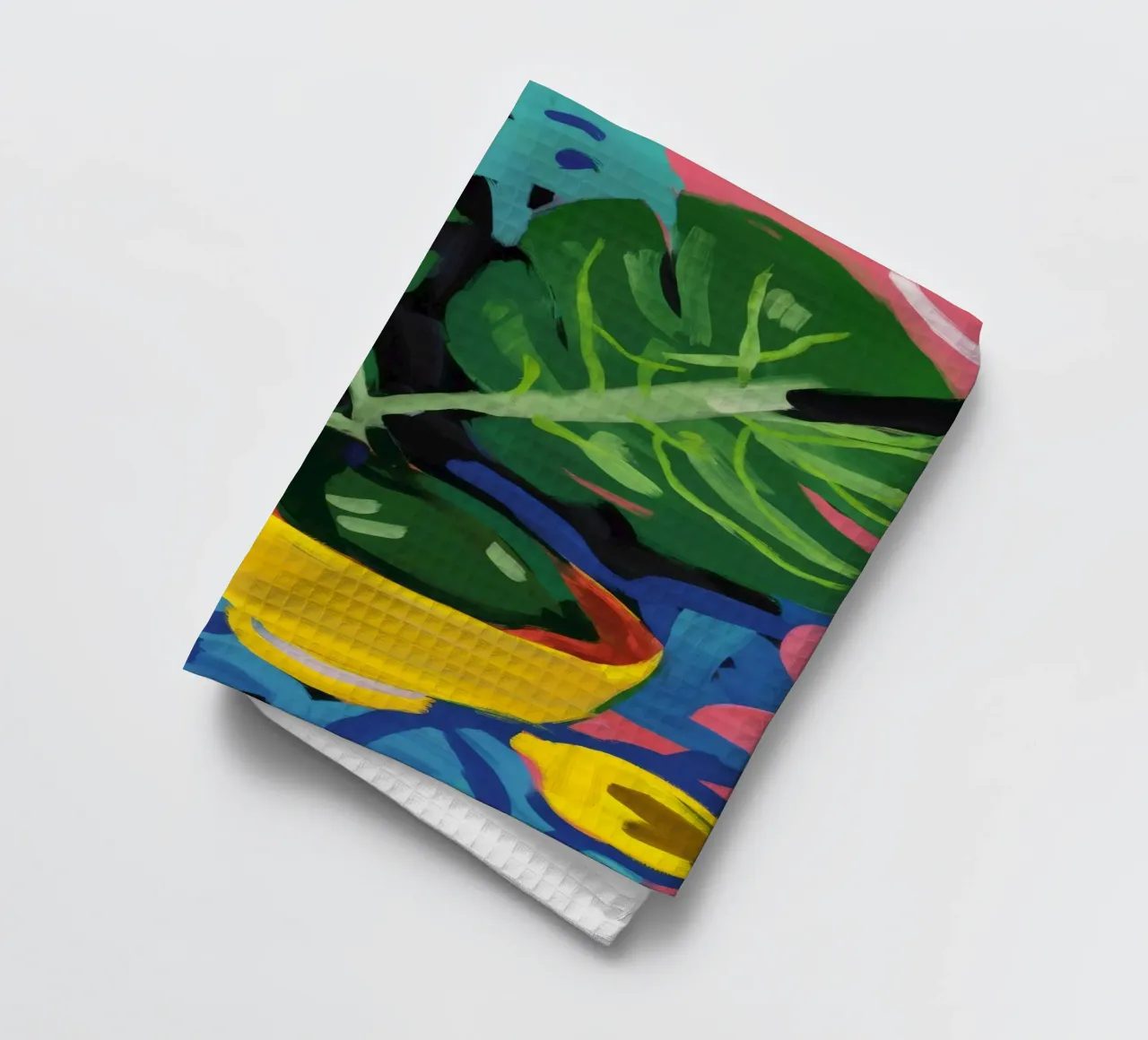 Monstera Pattern Play canovaccio da cucina da Pan Denim