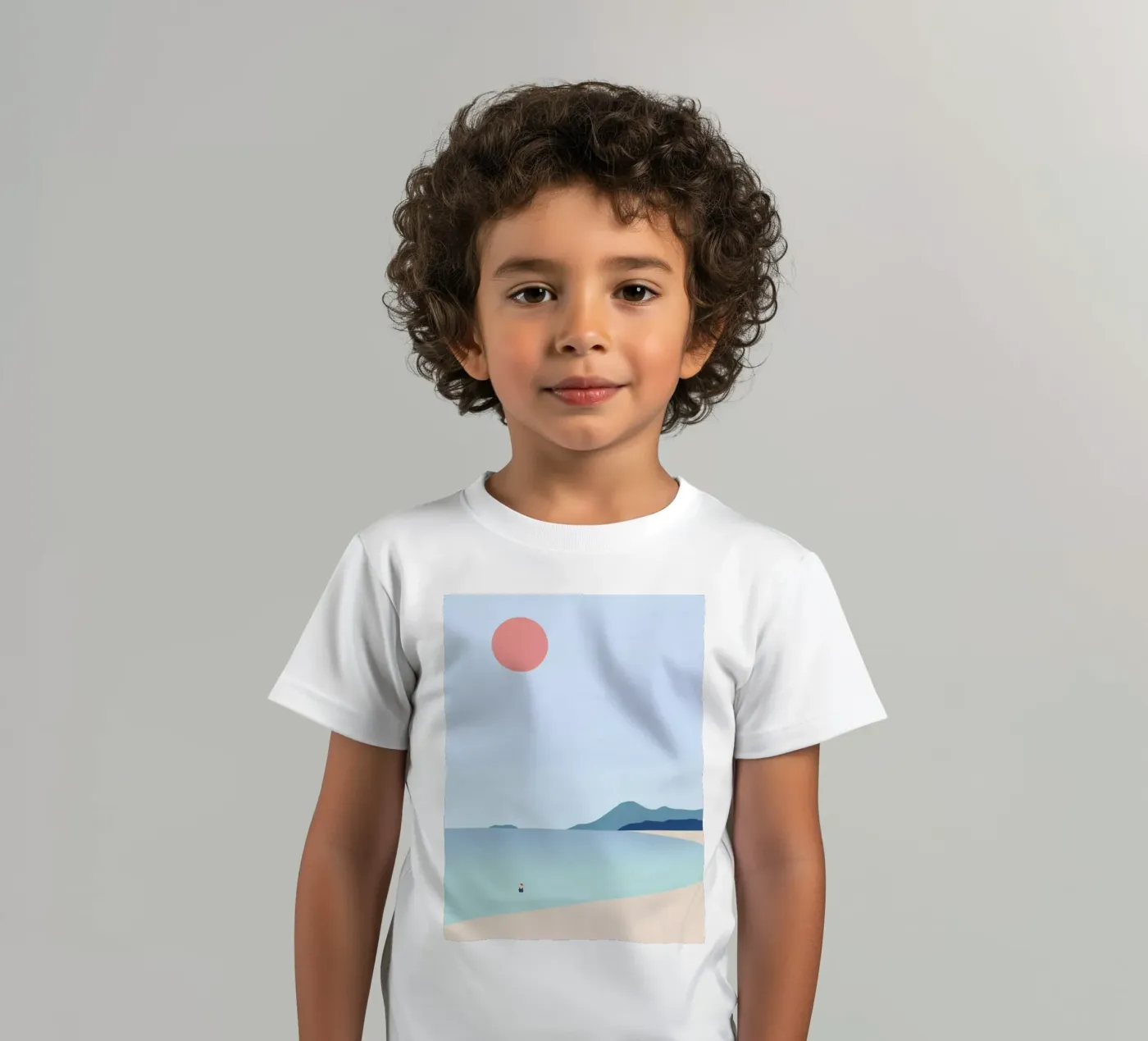 Sun t-shirt bambini da Katinka Reinke