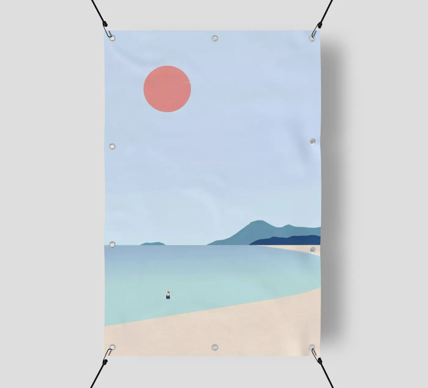 Sun PVC Plane von Katinka Reinke