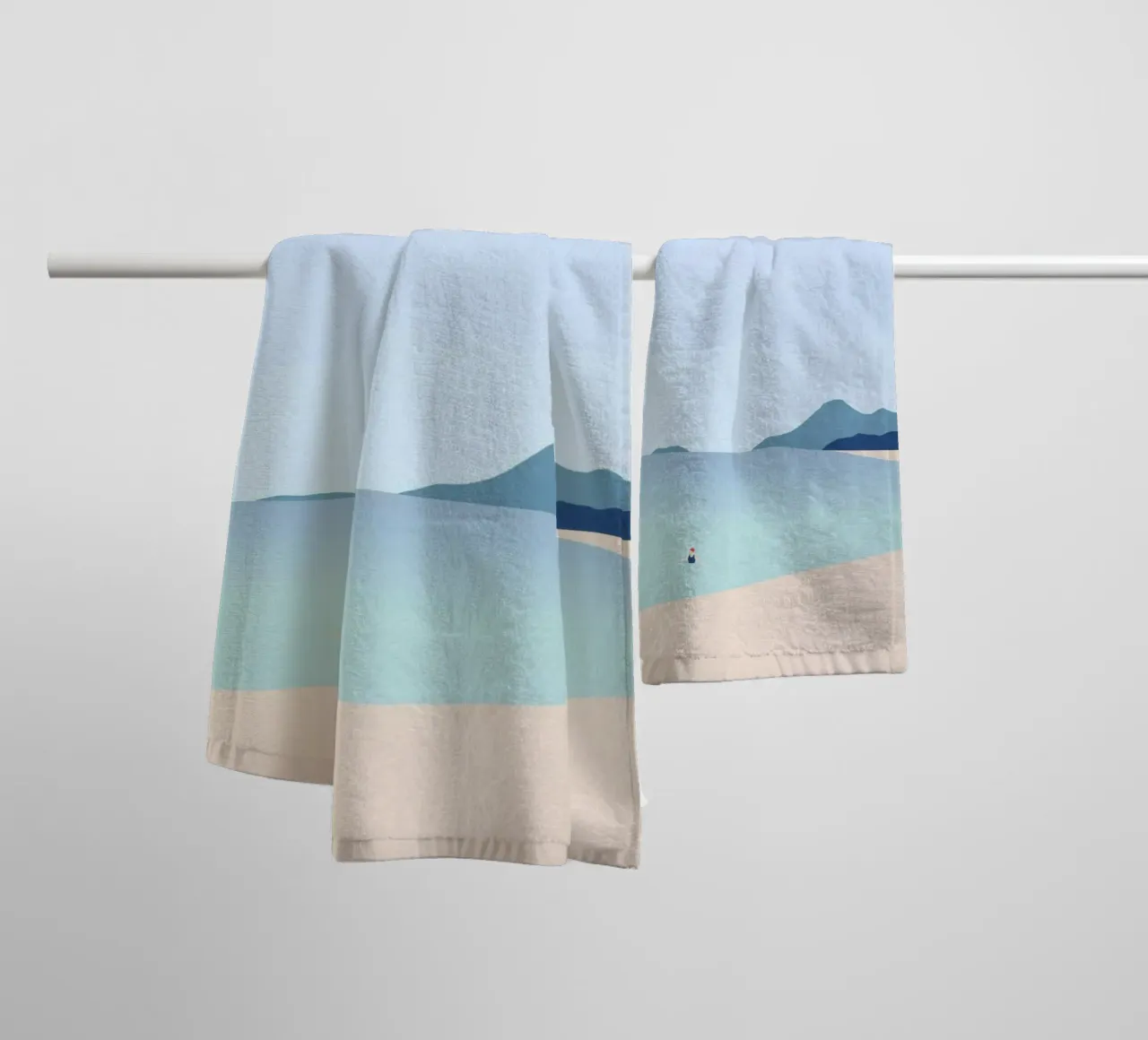 Sun towel by Katinka Reinke