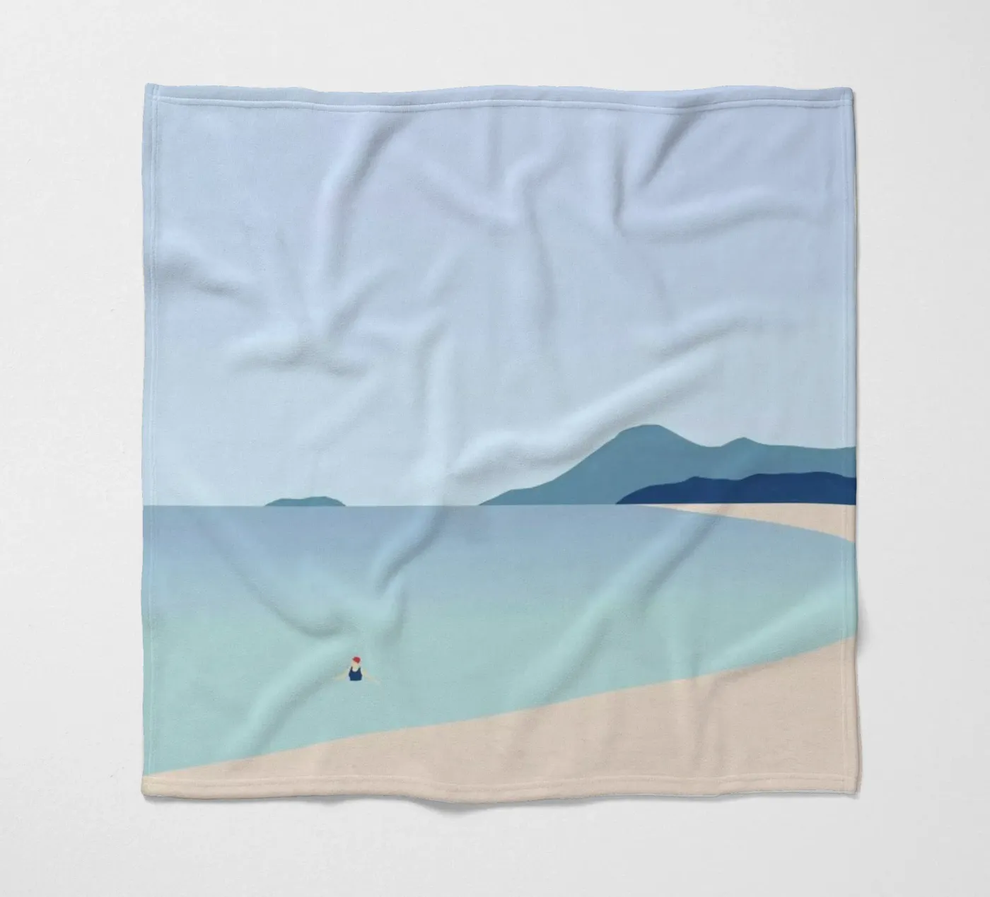 Sun Fleecedecke von Katinka Reinke