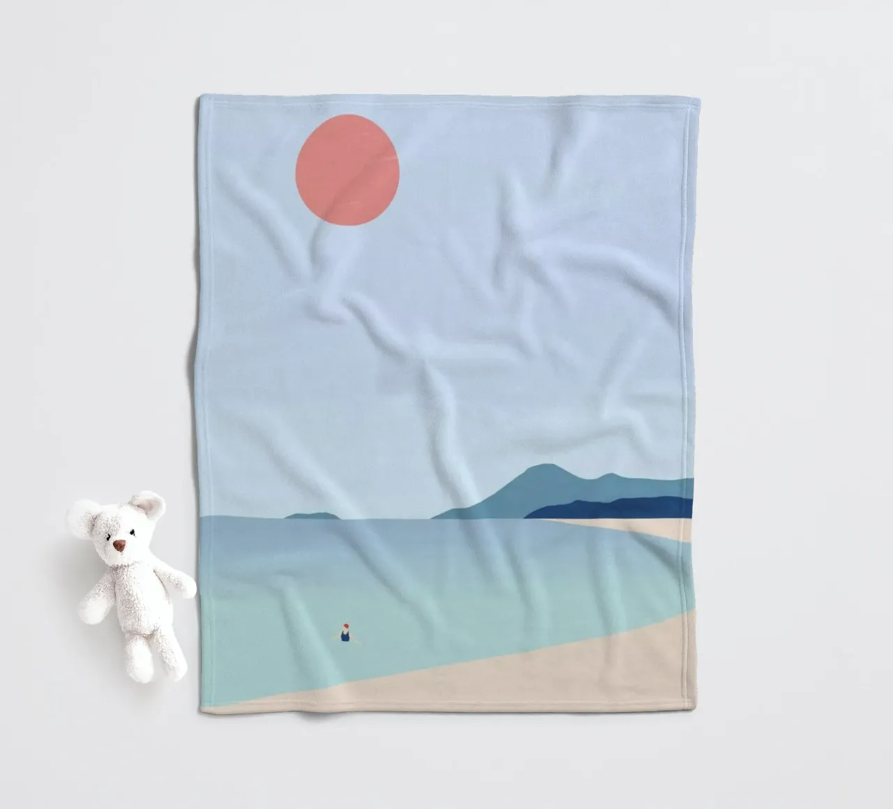 Sun Fleecedecke von Katinka Reinke