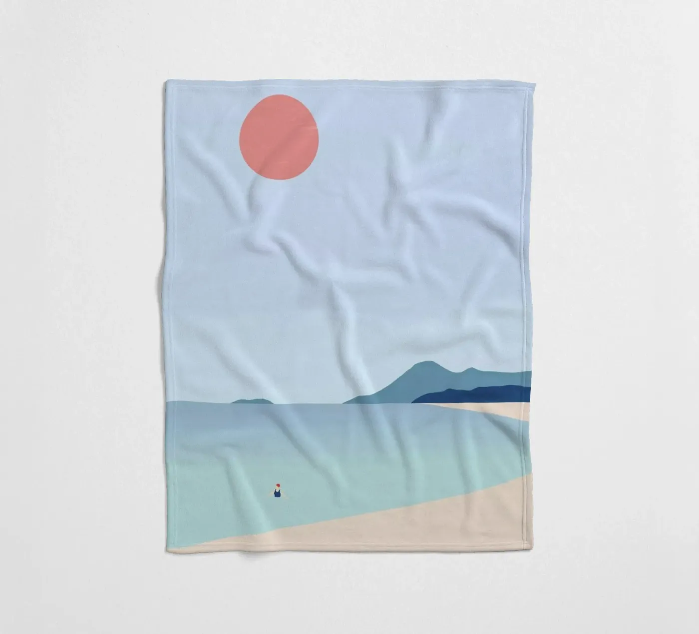 Sun Fleecedecke von Katinka Reinke