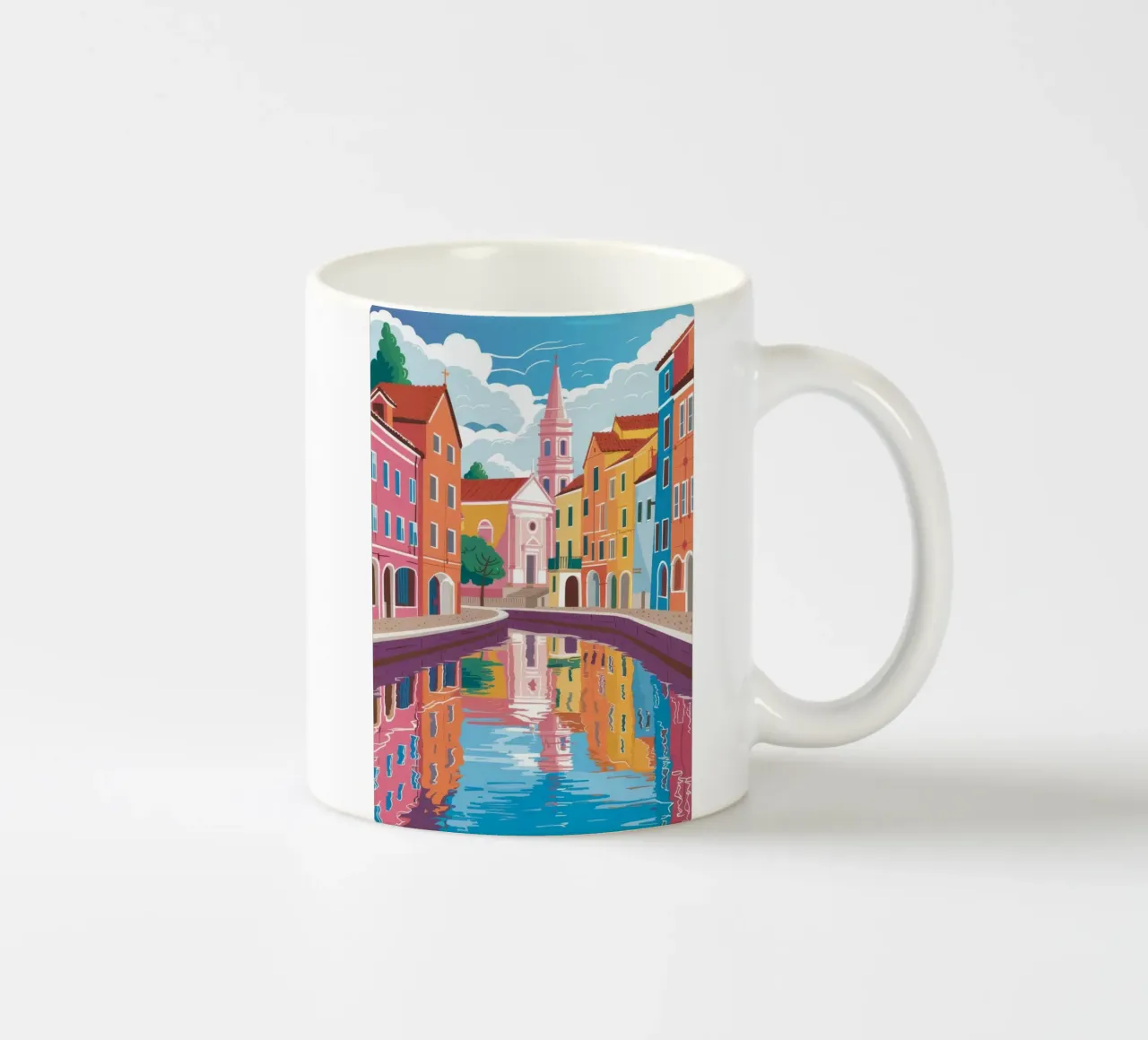 Venice Canal Gondola tazza in ceramica da FadeAura
