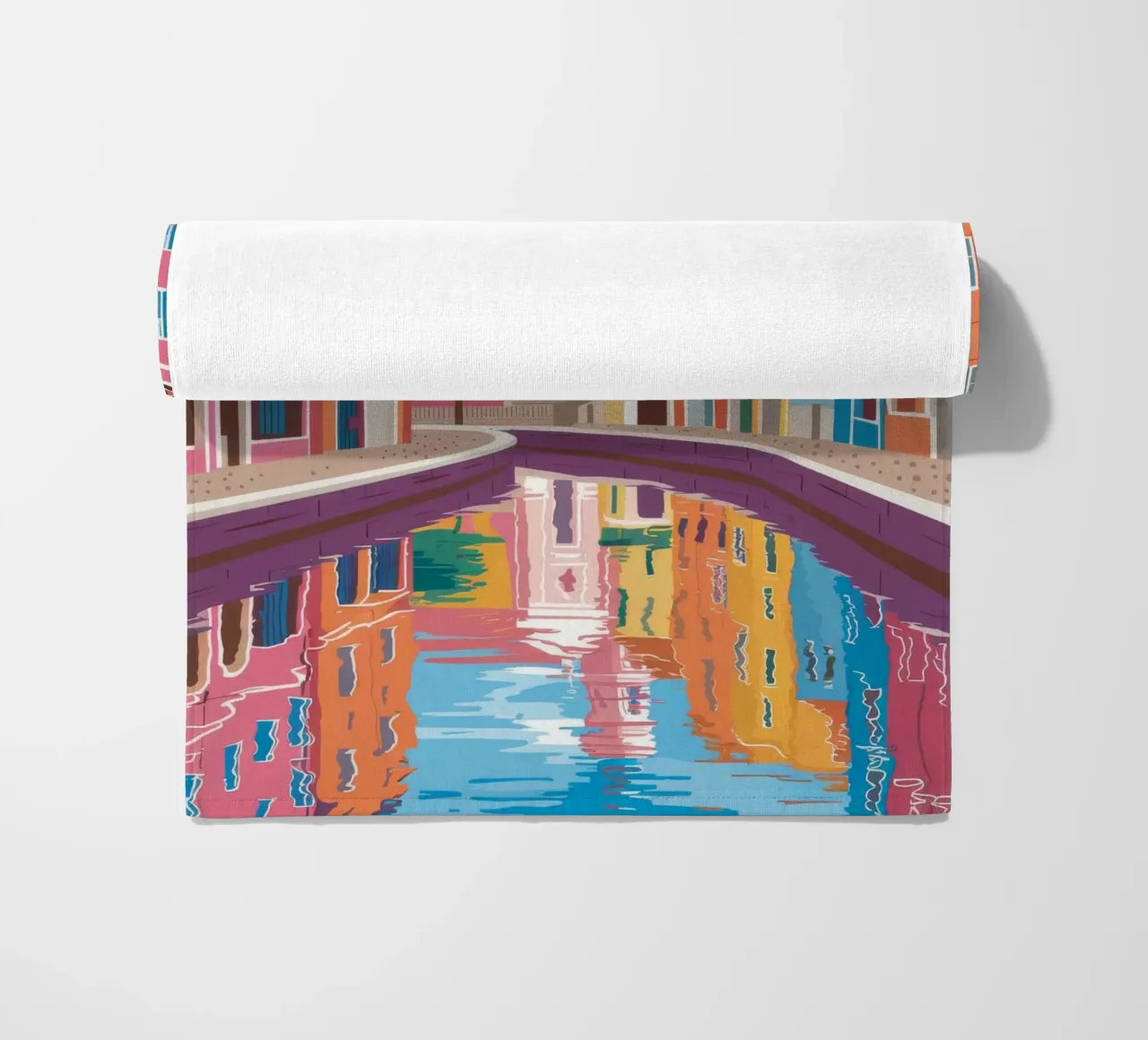 Venice Canal Gondola telo mare da FadeAura
