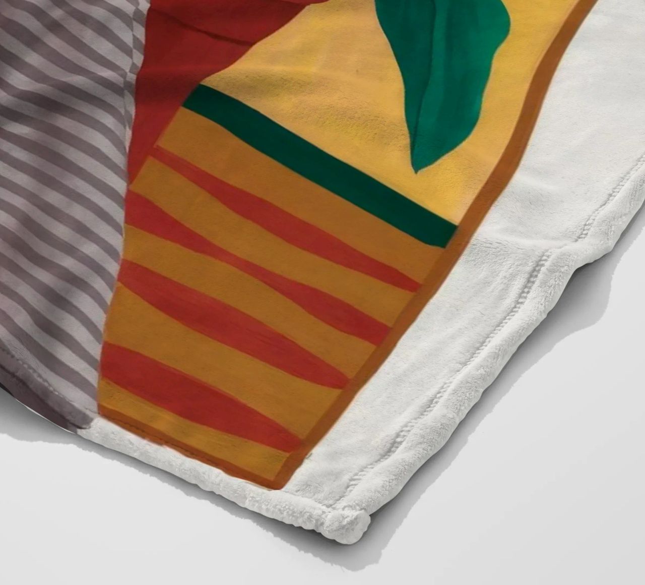 Asciugamano a righe Repose coperta in pile da Stone Decade