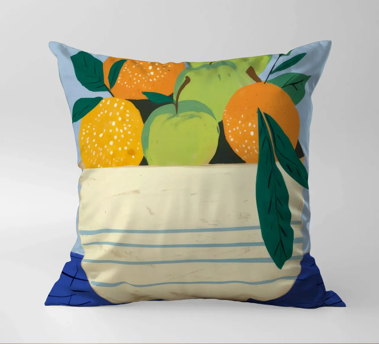 Ciotola a righe Citrus cuscino da Haven Fantasy