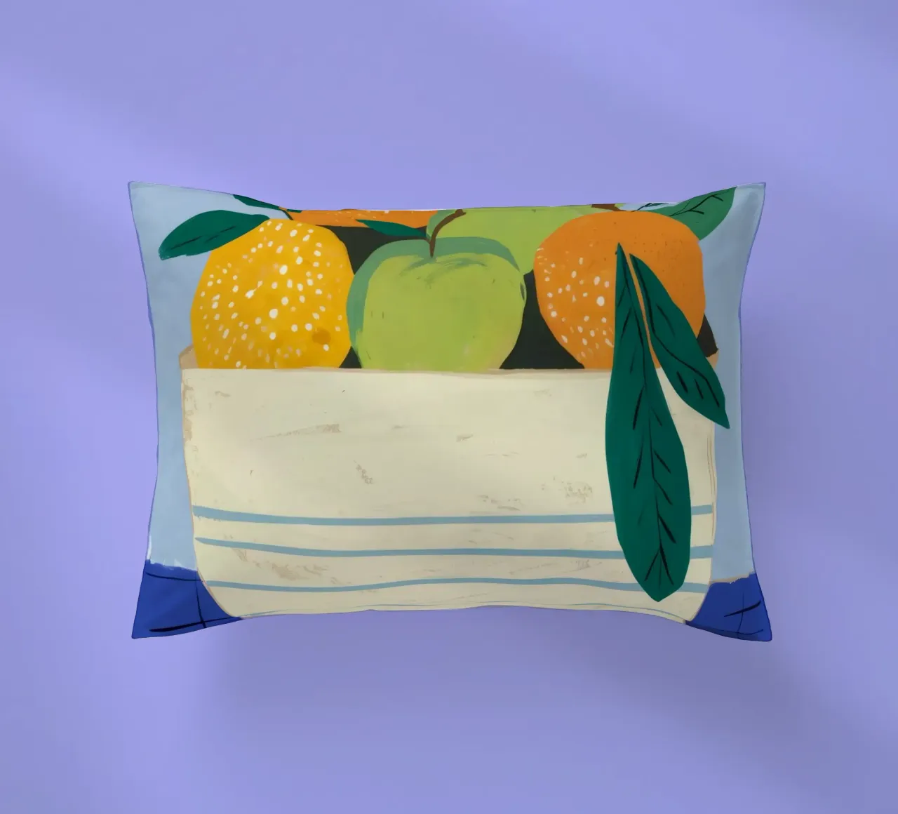 Ciotola a righe Citrus cuscino da Haven Fantasy