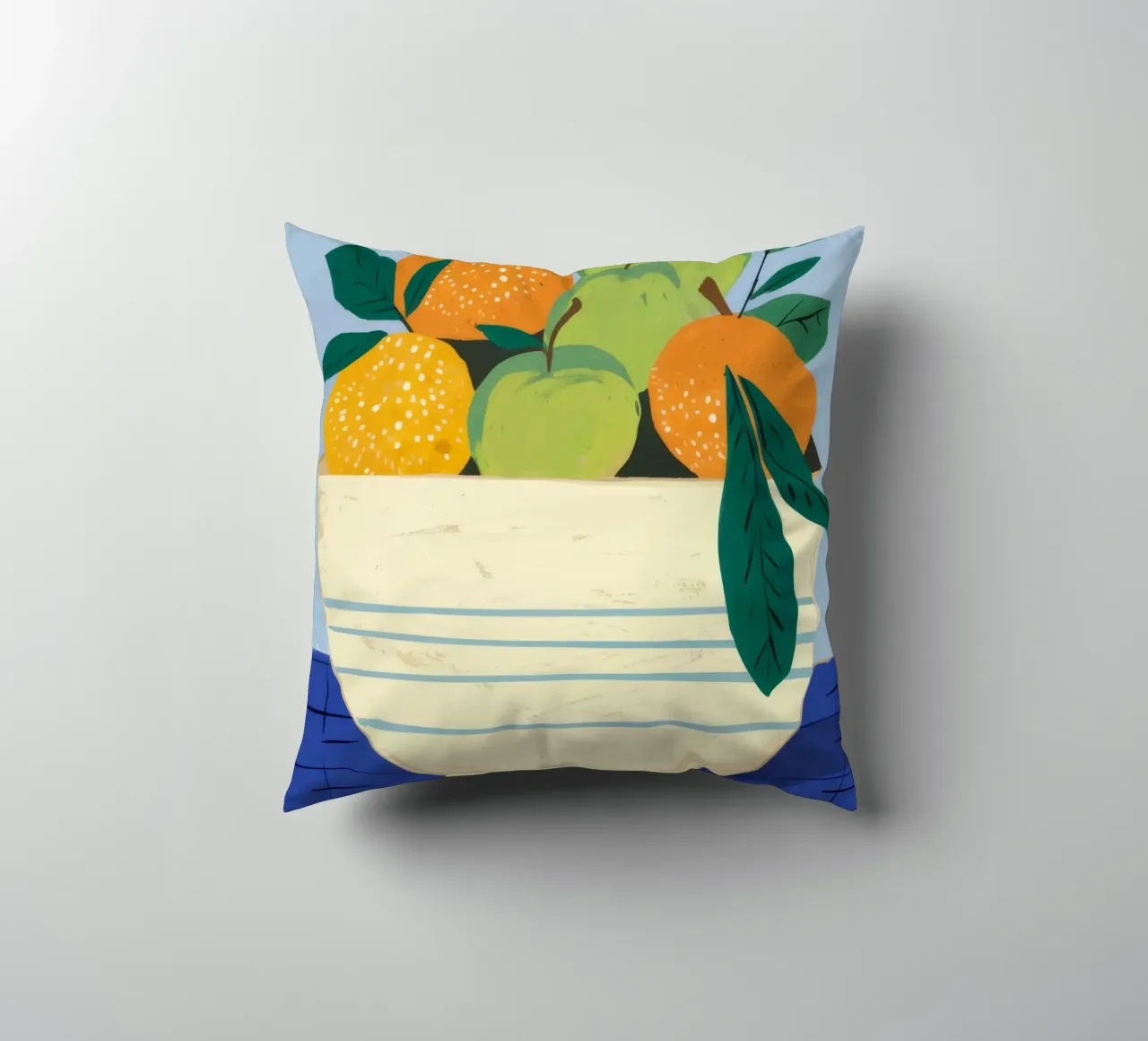 Ciotola a righe Citrus cuscino da Haven Fantasy
