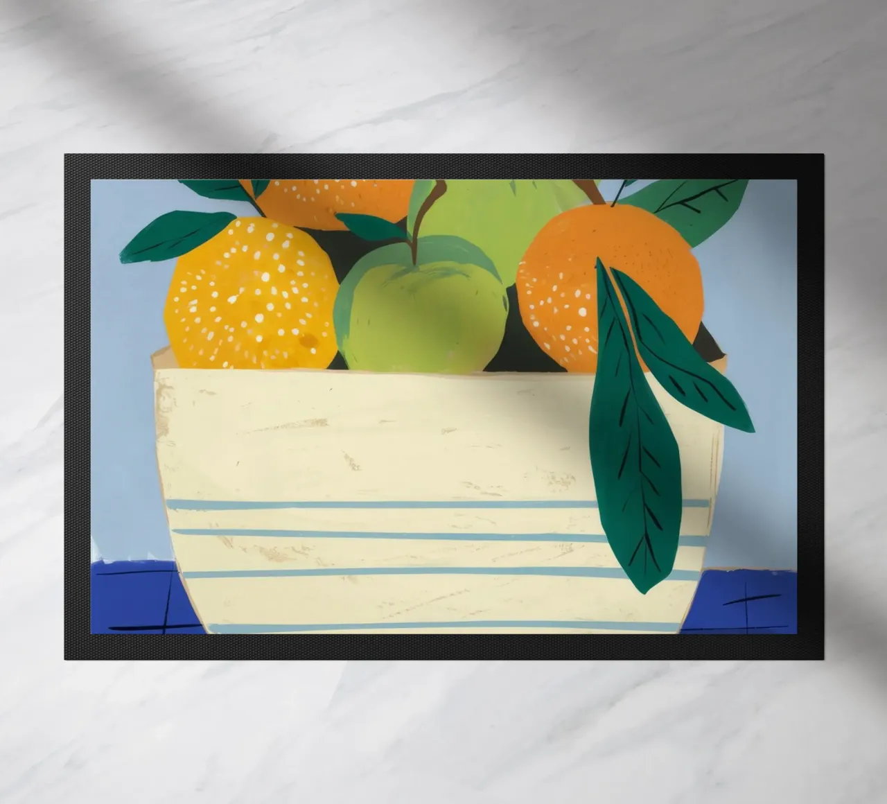 Ciotola a righe Citrus zerbino da Haven Fantasy