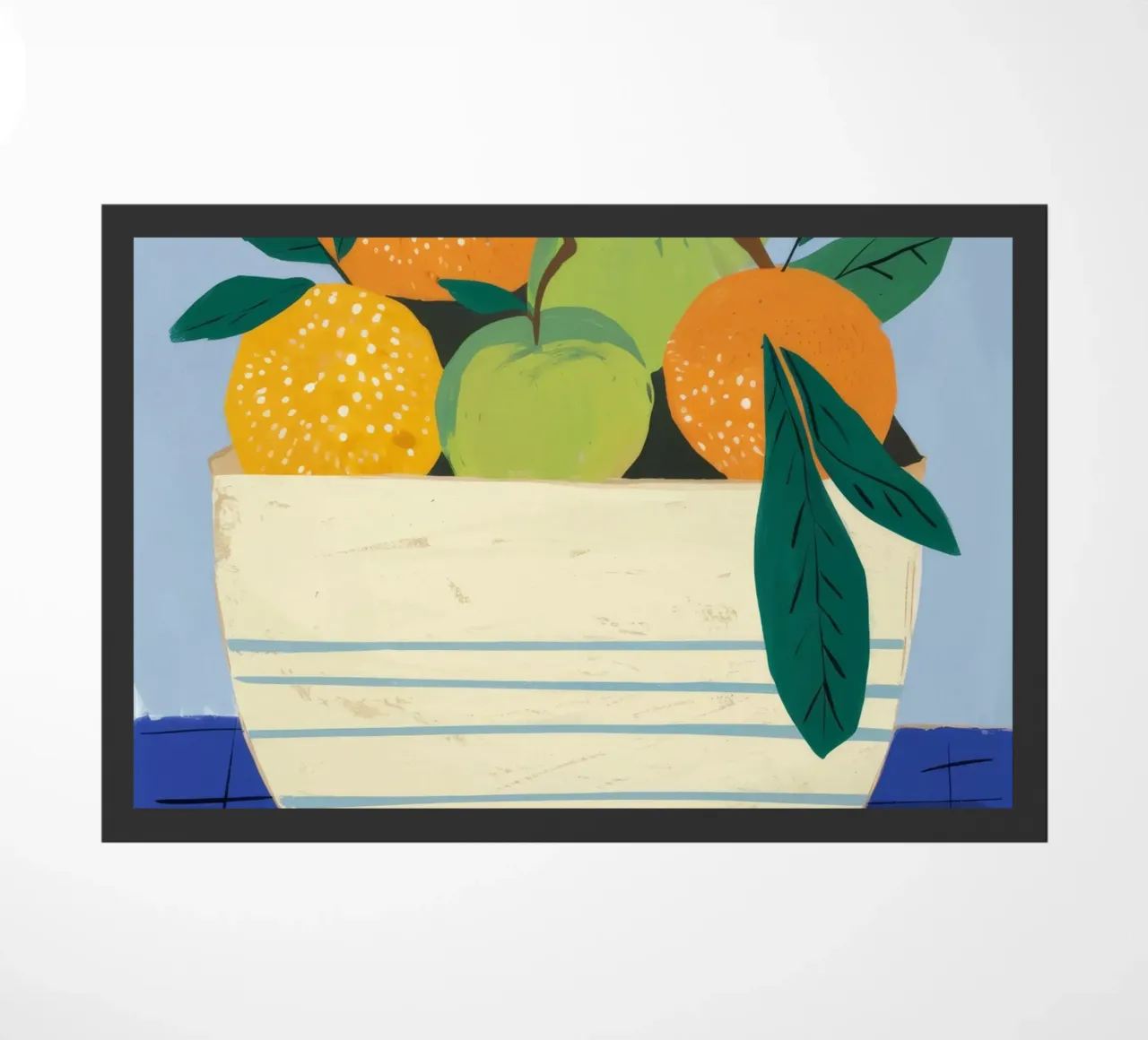 Ciotola a righe Citrus zerbino da Haven Fantasy