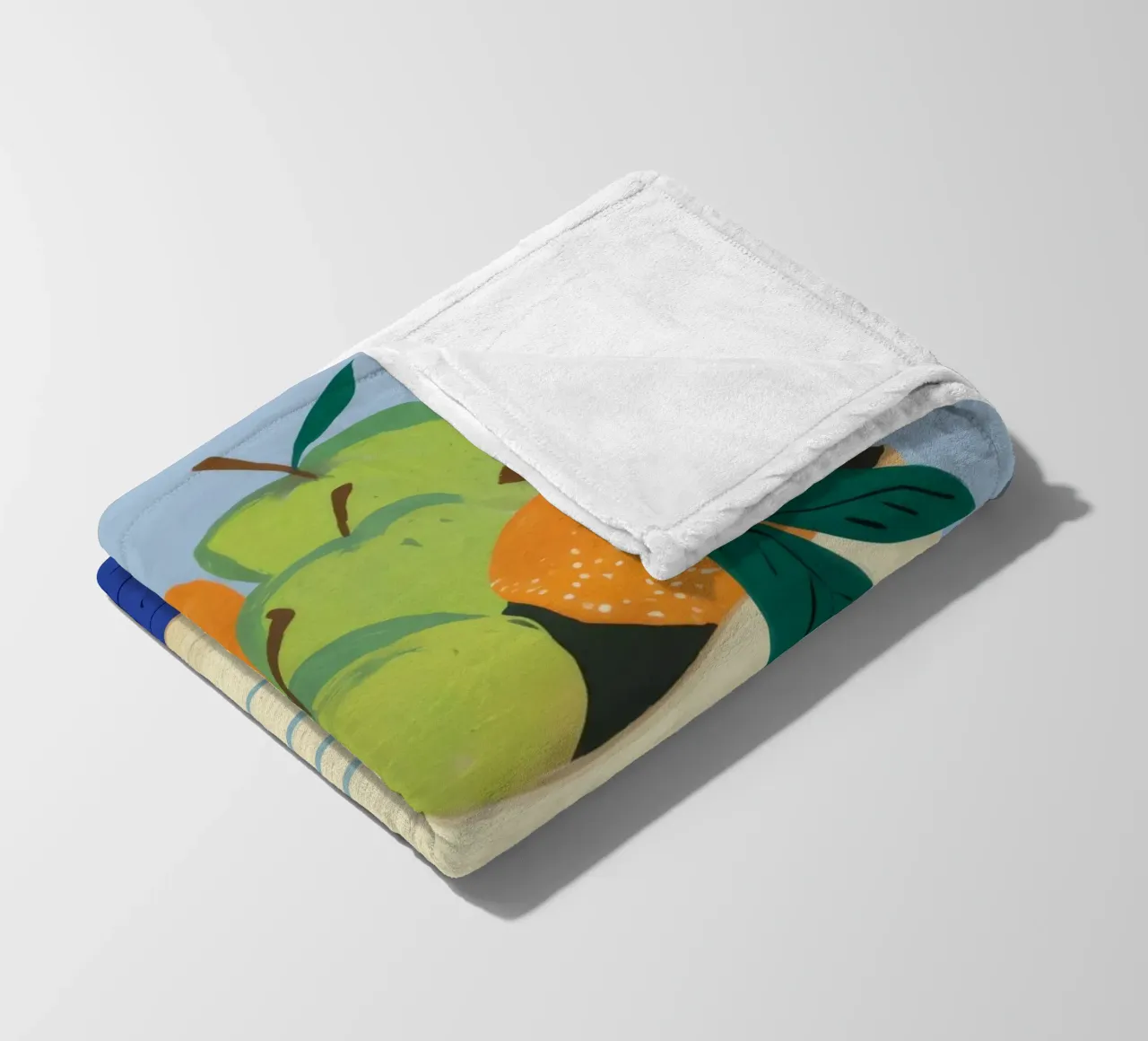 Ciotola a righe Citrus coperta in pile da Haven Fantasy
