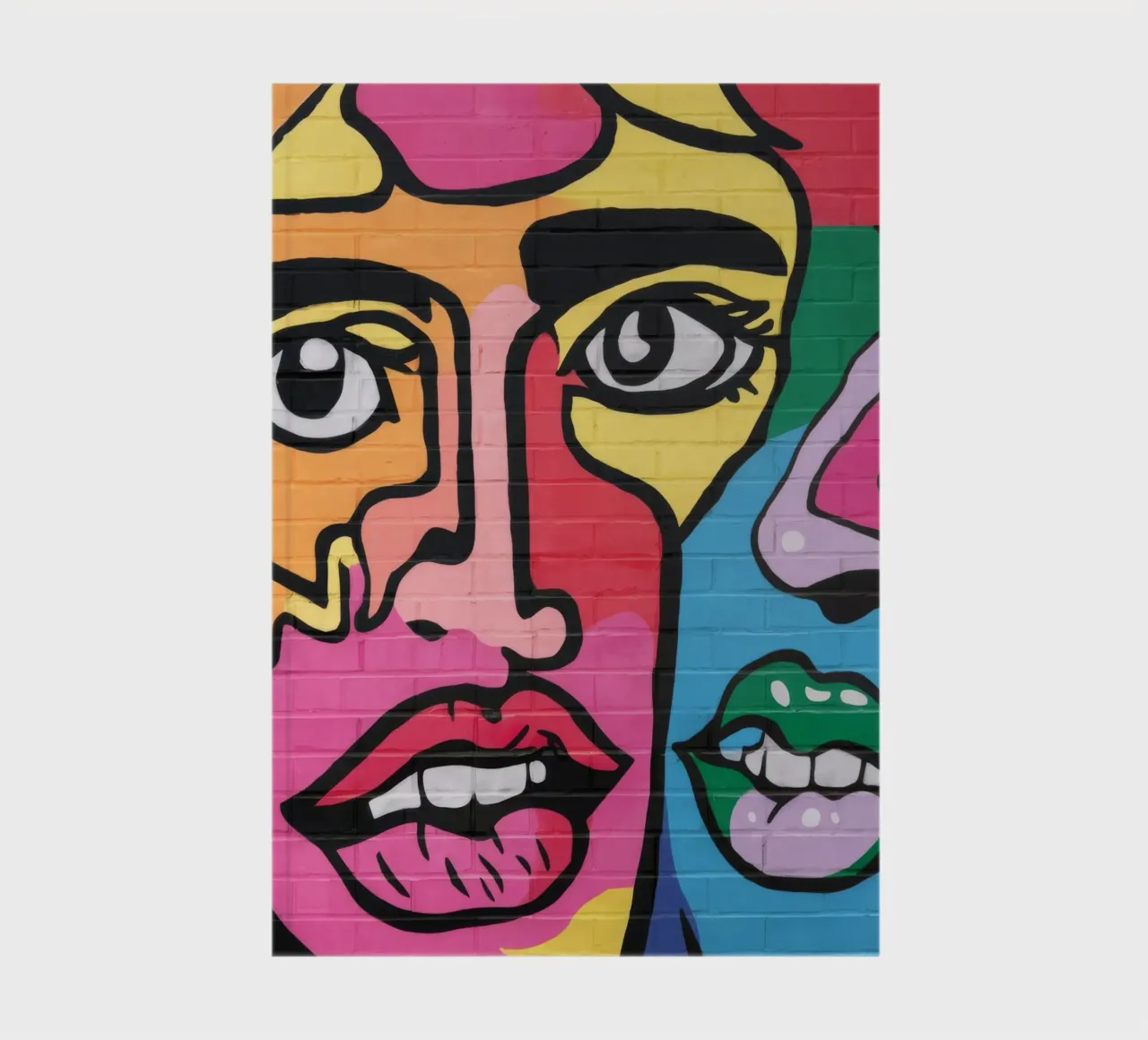 Psychedelic Face Fusion notebook by FadeAura