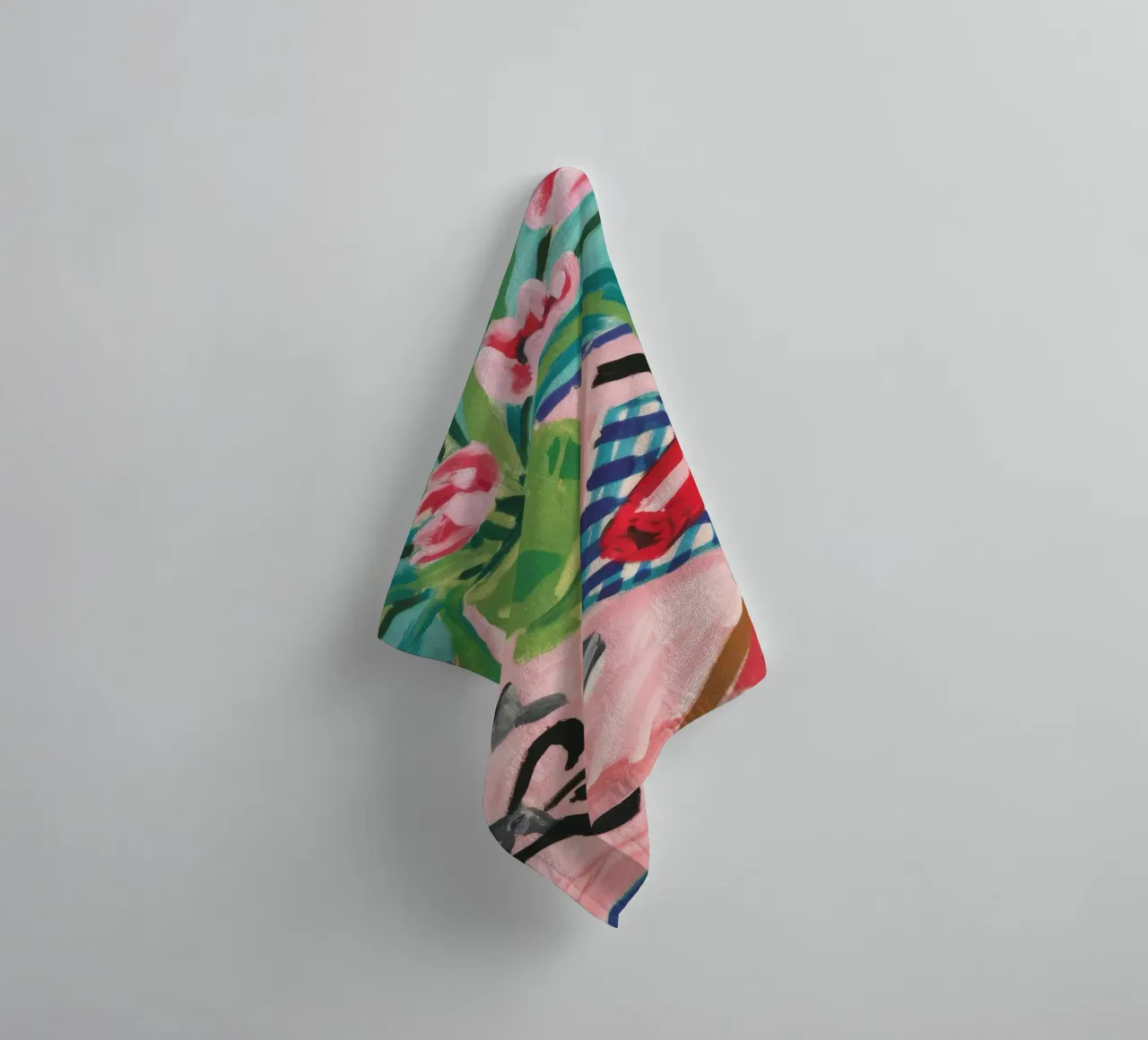 Tulip Tabletop View towel by Pan Denim