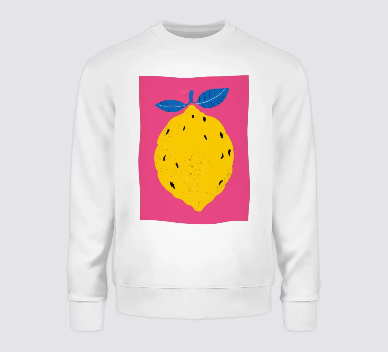 Texturierte Zitrone Pop Sweatshirt von Haven Fantasy
