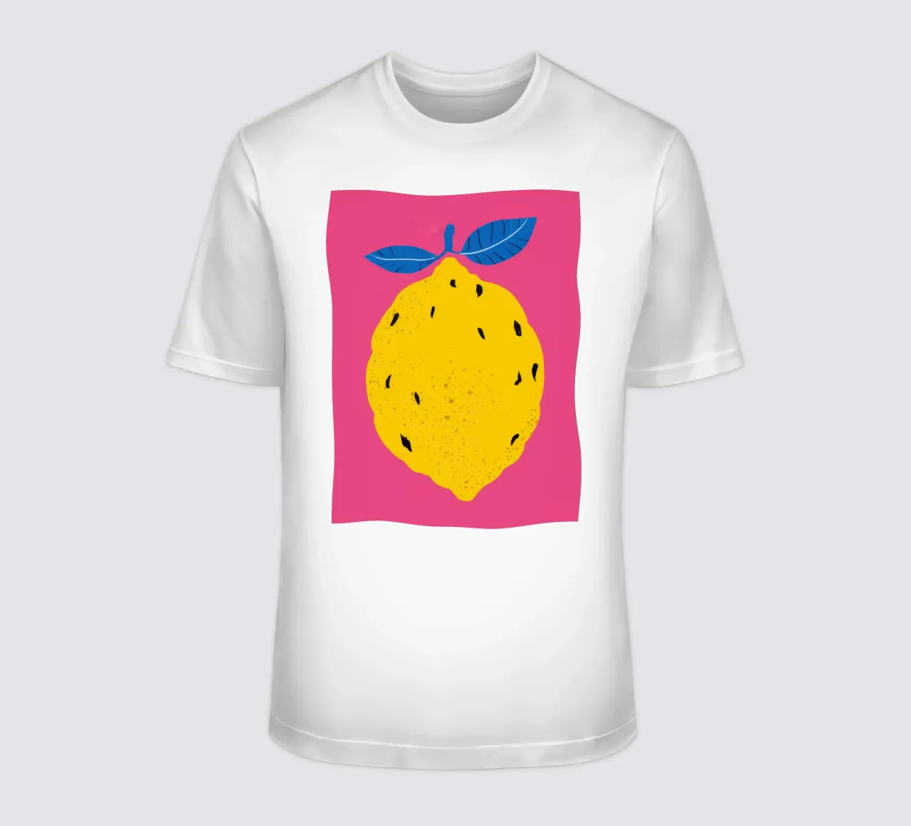 Texturierte Zitrone Pop T-Shirt von Haven Fantasy