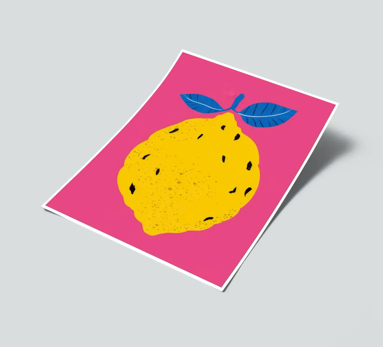 Texturierte Zitrone Pop Stickerbogen von Haven Fantasy