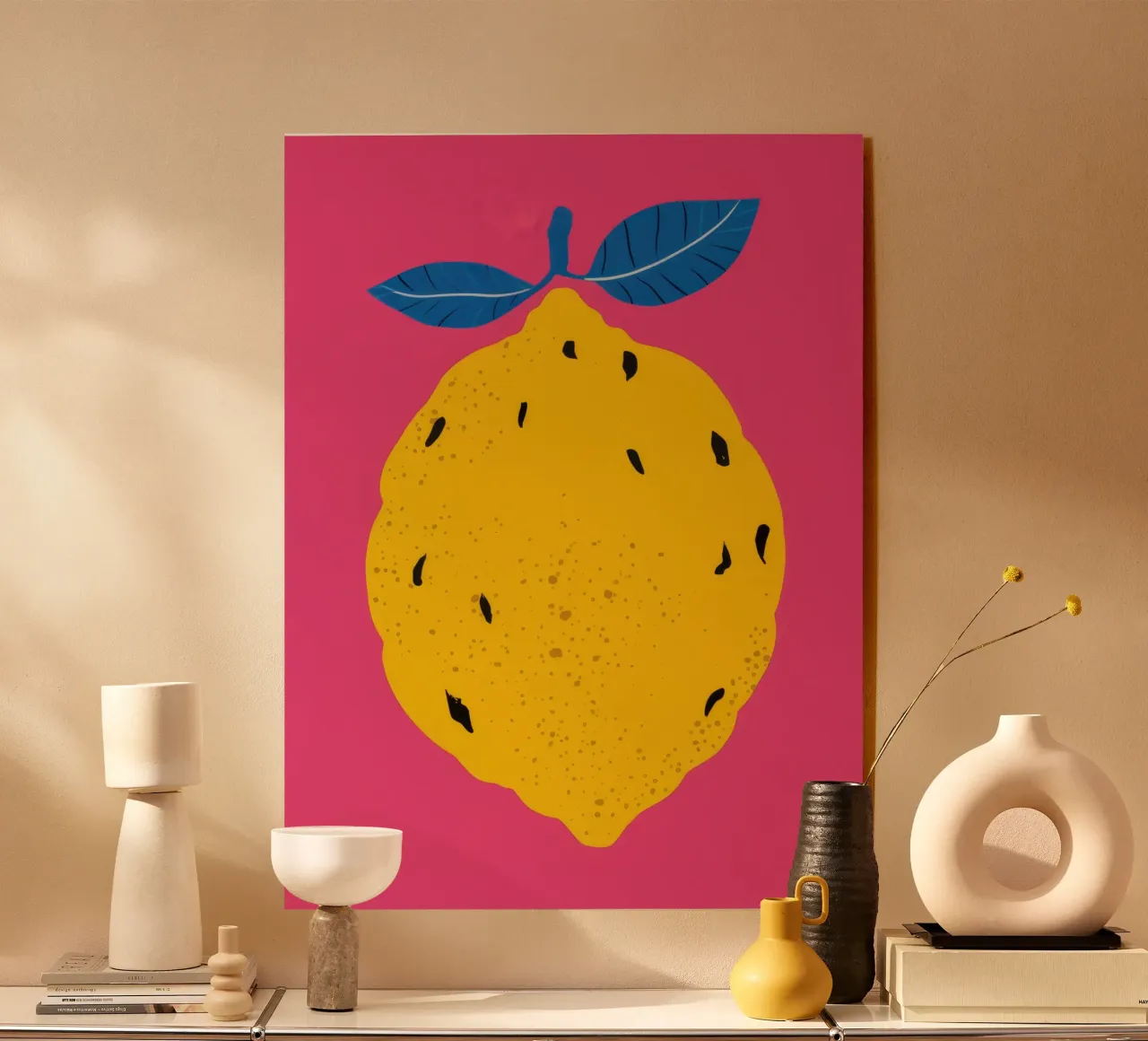 Pop al limone strutturato plexiglass da Haven Fantasy