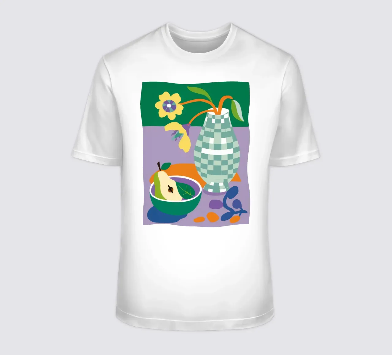 Brocca Gingham Pear t-shirt da Haven Fantasy