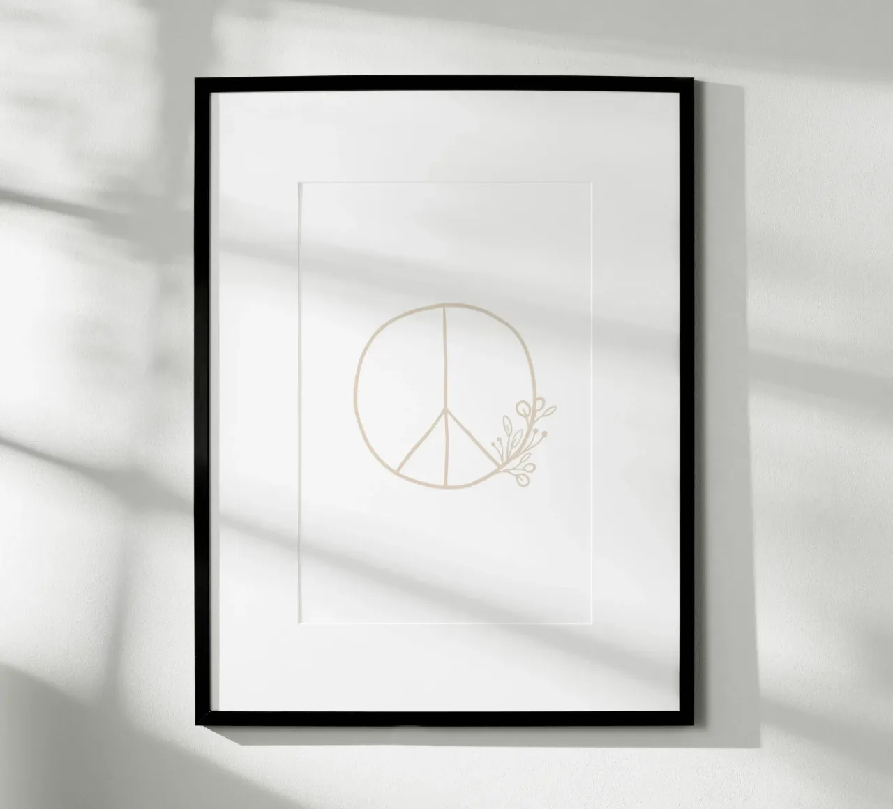 Peace No2 poster da KRUTH DESIGN