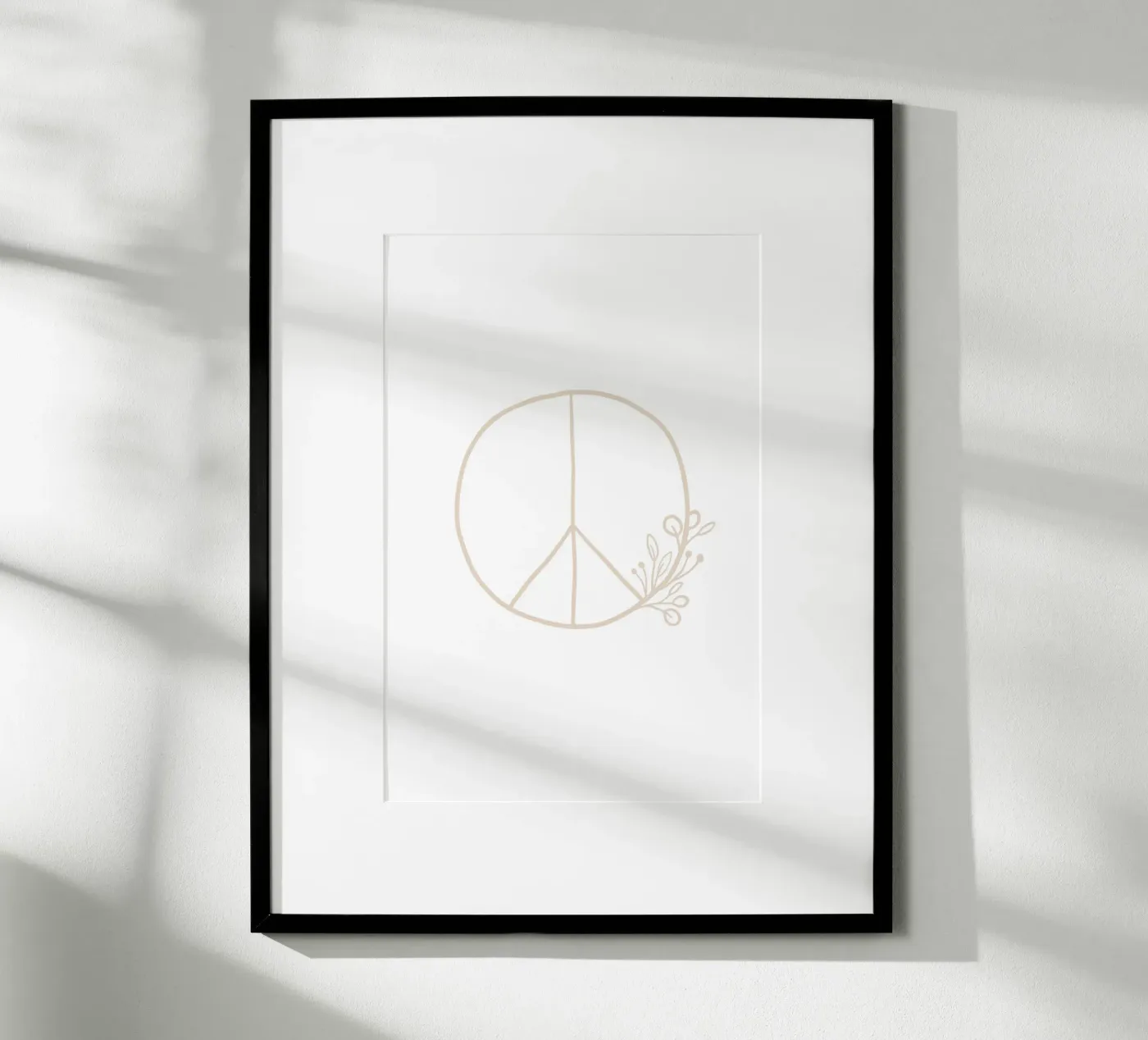 Peace No2 poster by KRUTH DESIGN