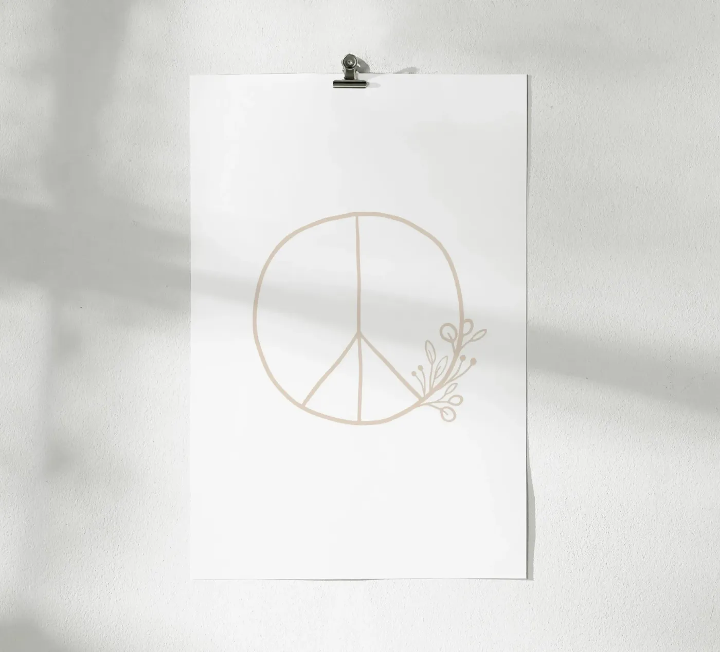 Peace No2 poster da KRUTH DESIGN