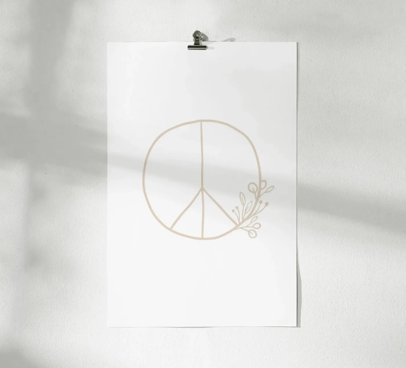 Peace No2 poster by KRUTH DESIGN