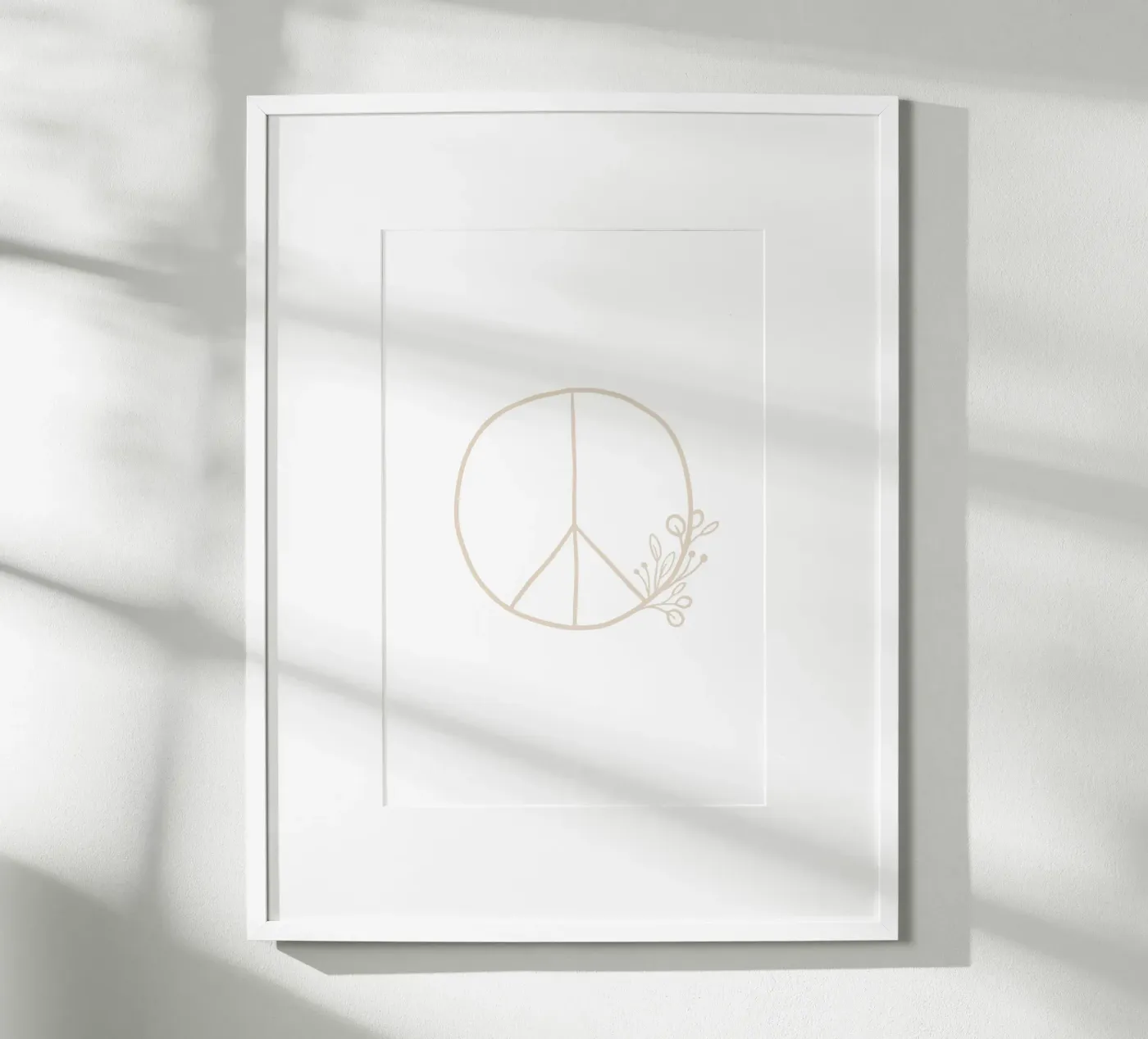 Peace No2 poster by KRUTH DESIGN