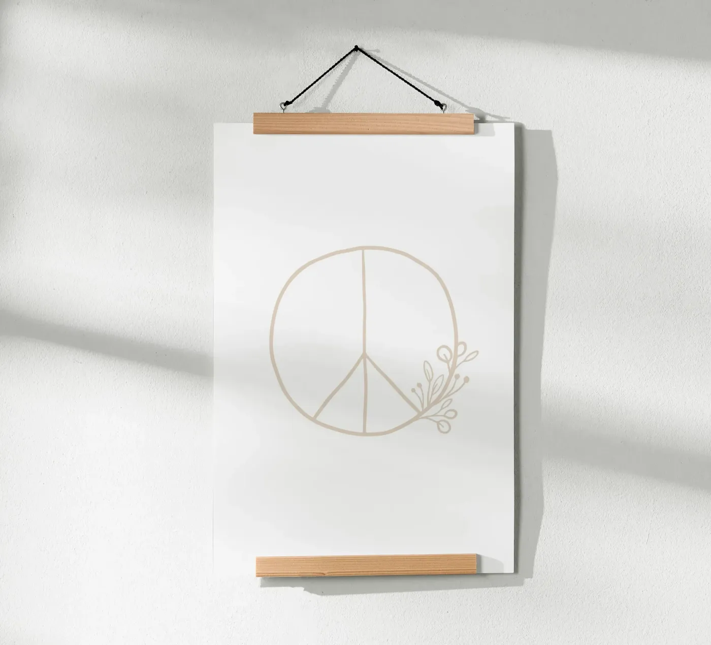 Peace No2 poster da KRUTH DESIGN