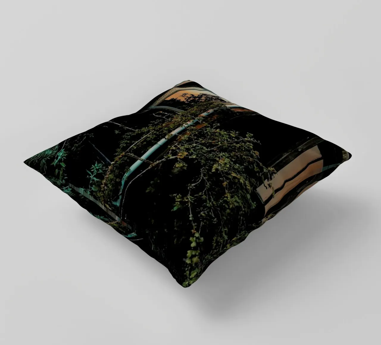 Sundown Secret Garden cuscino da Sebastian Hilgetag