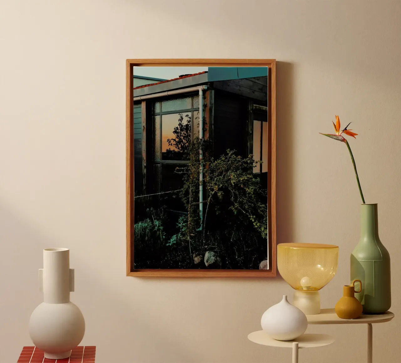 Sundown Secret Garden canvas by Sebastian Hilgetag
