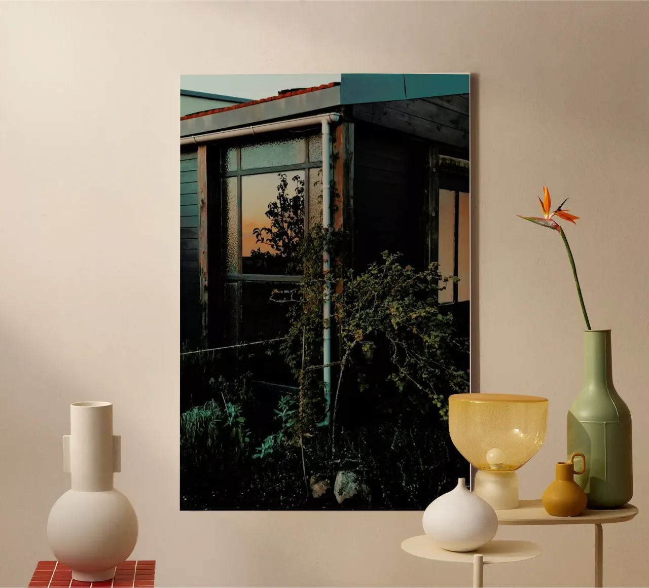 Sundown Secret Garden canvas by Sebastian Hilgetag