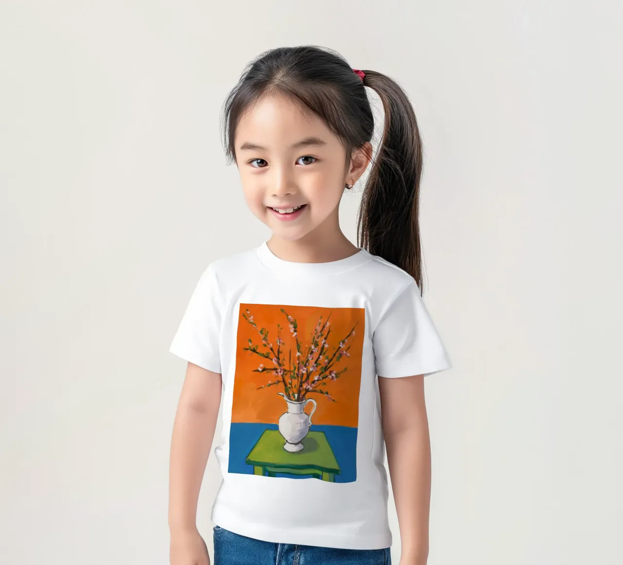 Willow Pitcher Warmth kids t-shirt by Pan Denim
