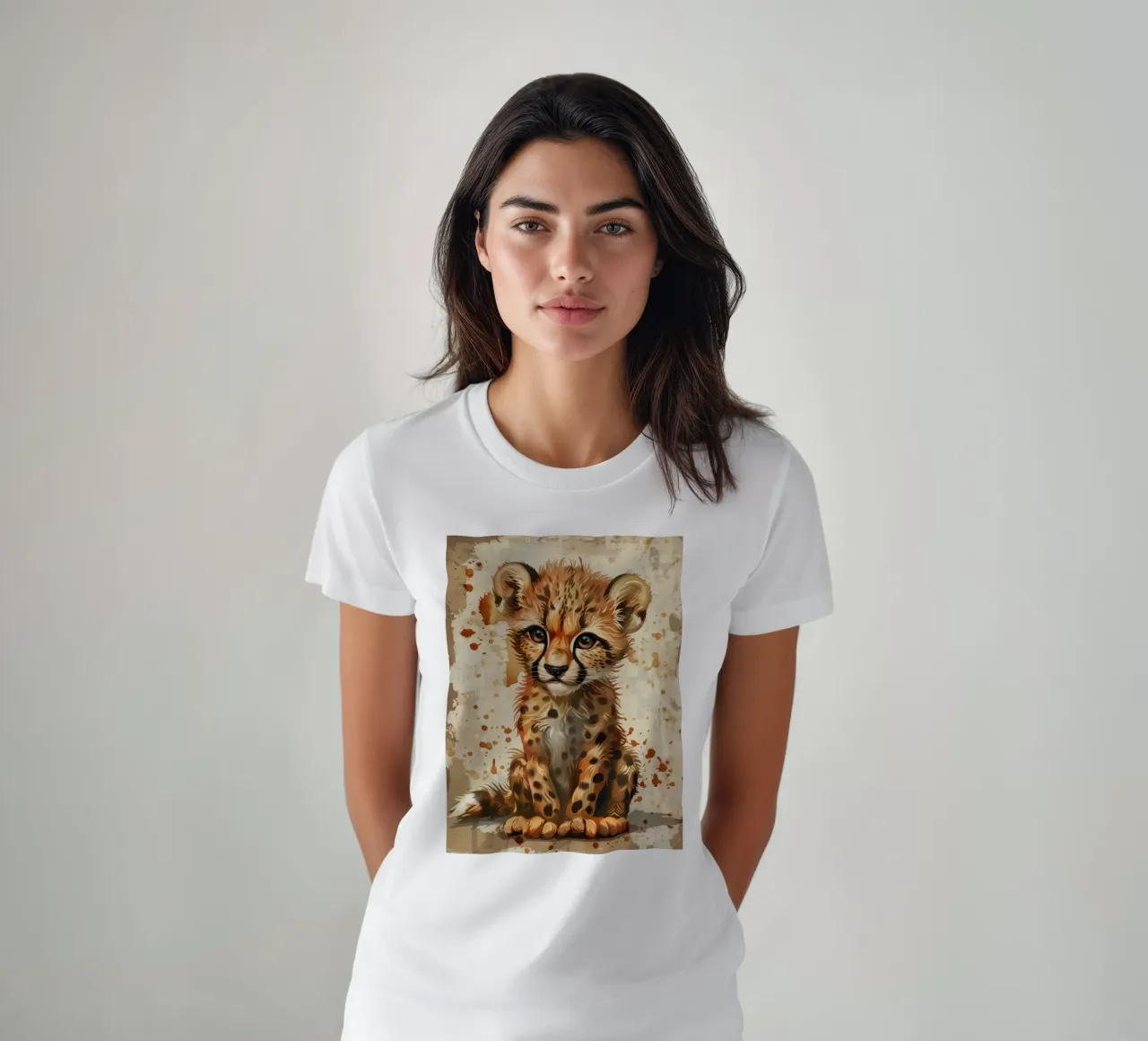 La giocosità dei cuccioli di ghepardo t-shirt da DesignDoodle