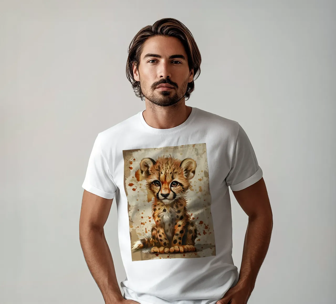 La giocosità dei cuccioli di ghepardo t-shirt da DesignDoodle