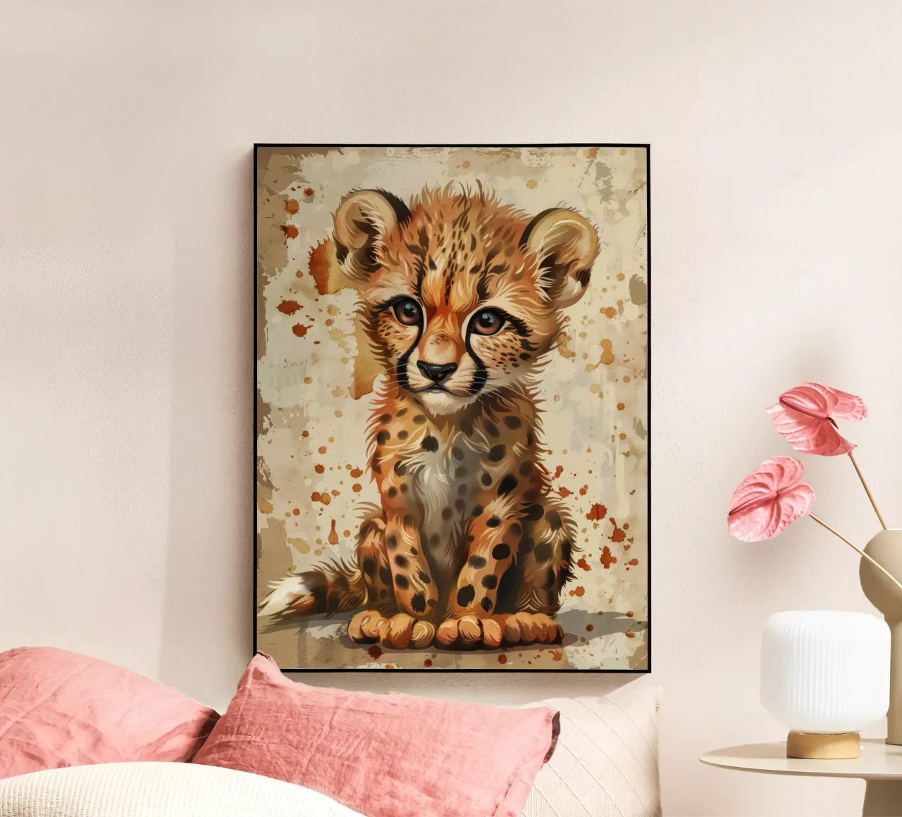 La giocosità dei cuccioli di ghepardo plexiglass da DesignDoodle