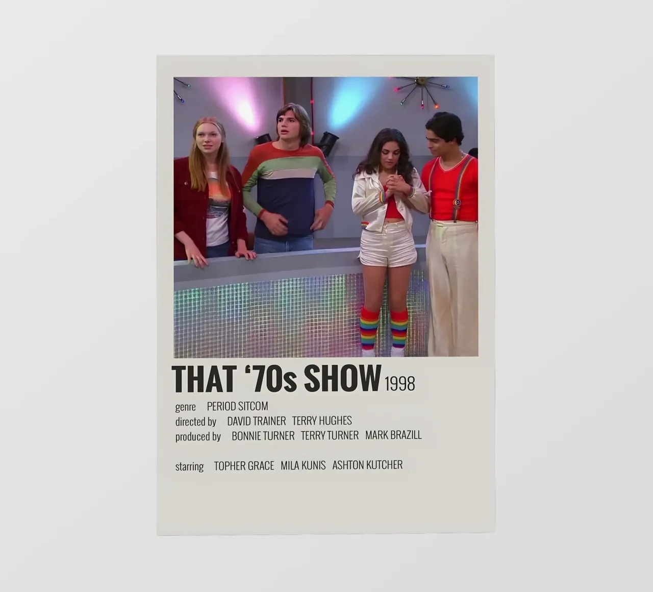 THAT '70s SHOW 1998 telo in pvc da MVFminimalist