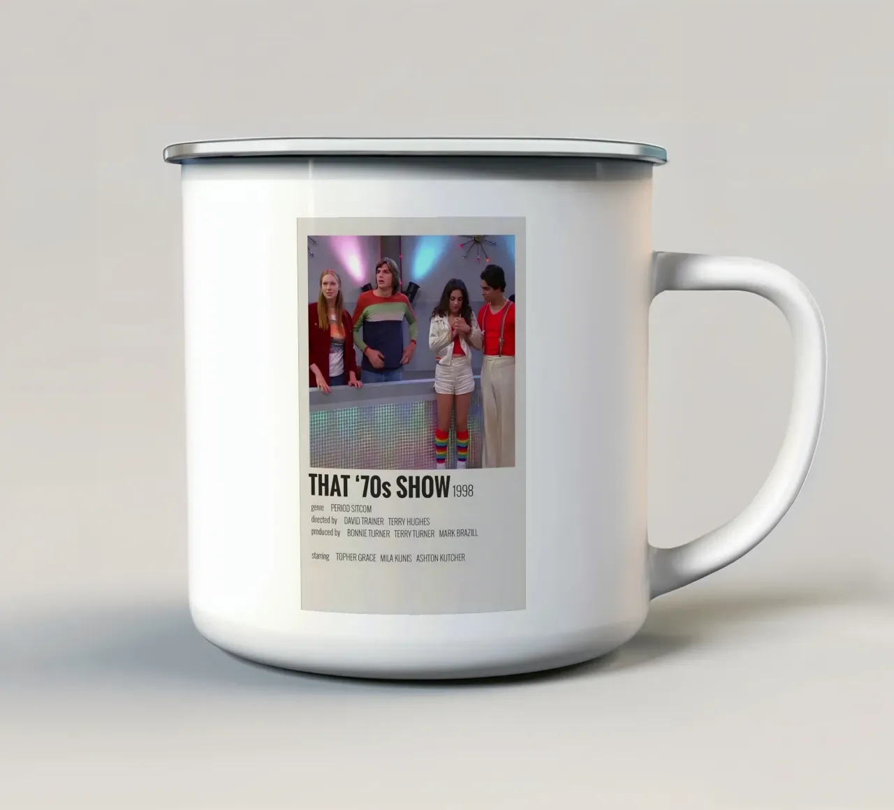 THAT '70s SHOW 1998 tazza in smalto da MVFminimalist