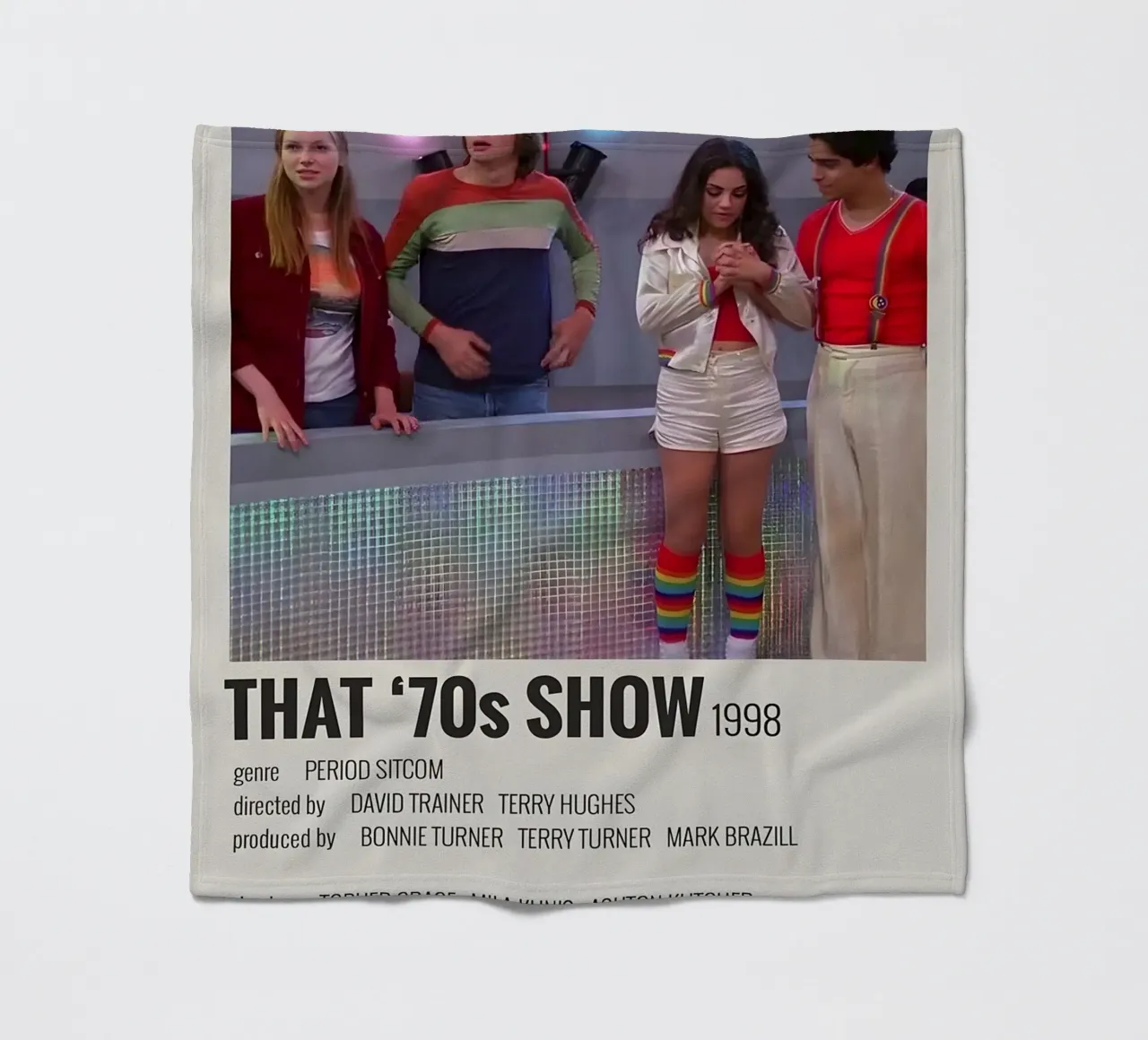 THAT '70s SHOW 1998 coperta in pile da MVFminimalist