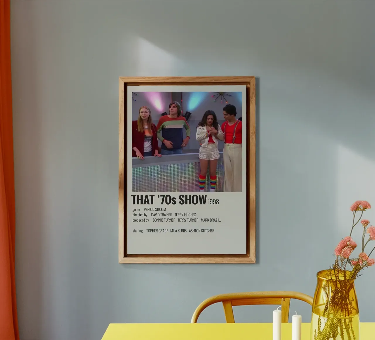 THAT '70s SHOW 1998 alluminio dibond da MVFminimalist