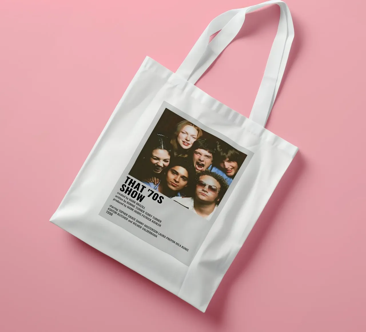 THAT '70S SHOW borsa in juta da MVFminimalist