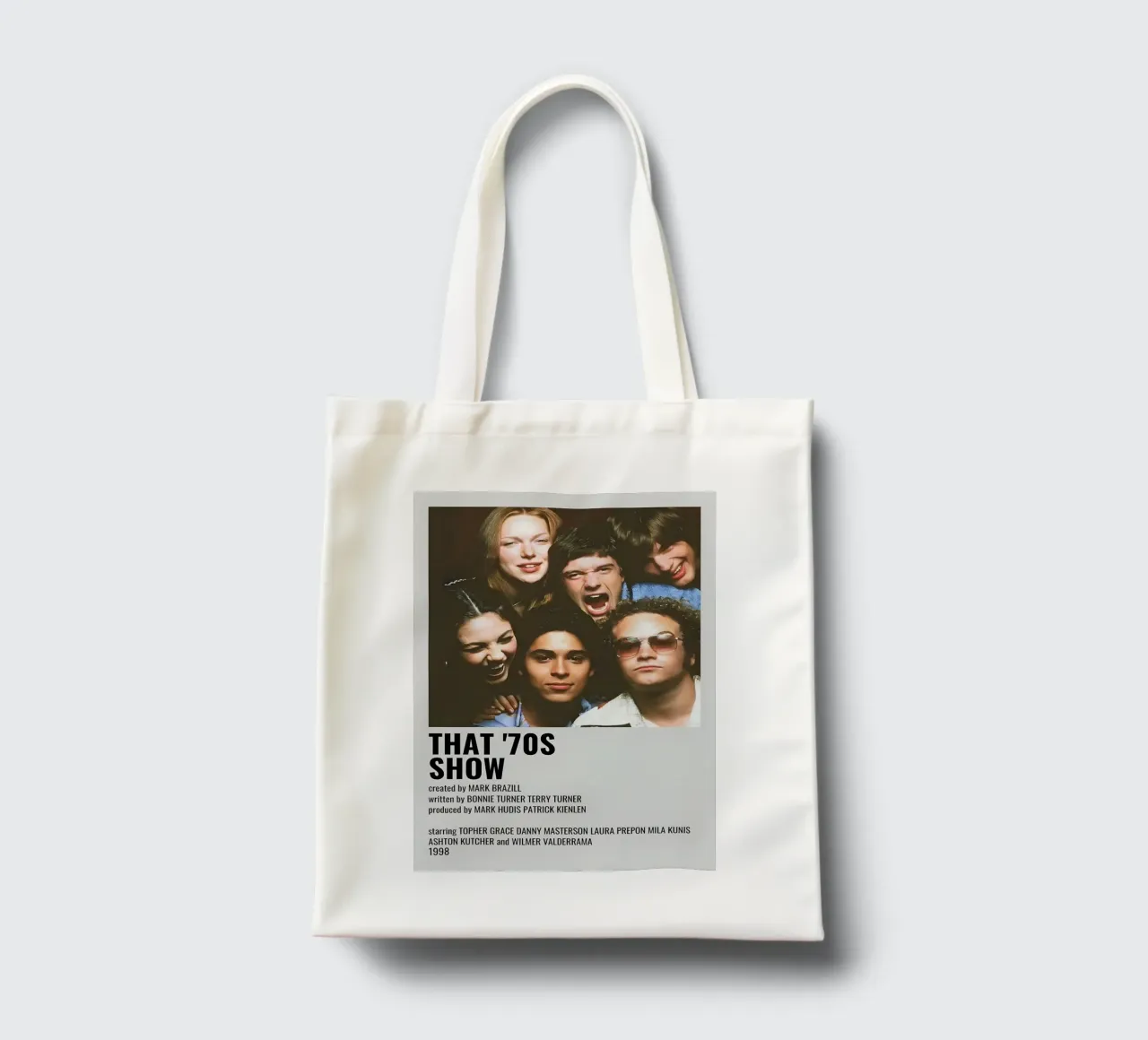 THAT '70S SHOW borsa in juta da MVFminimalist